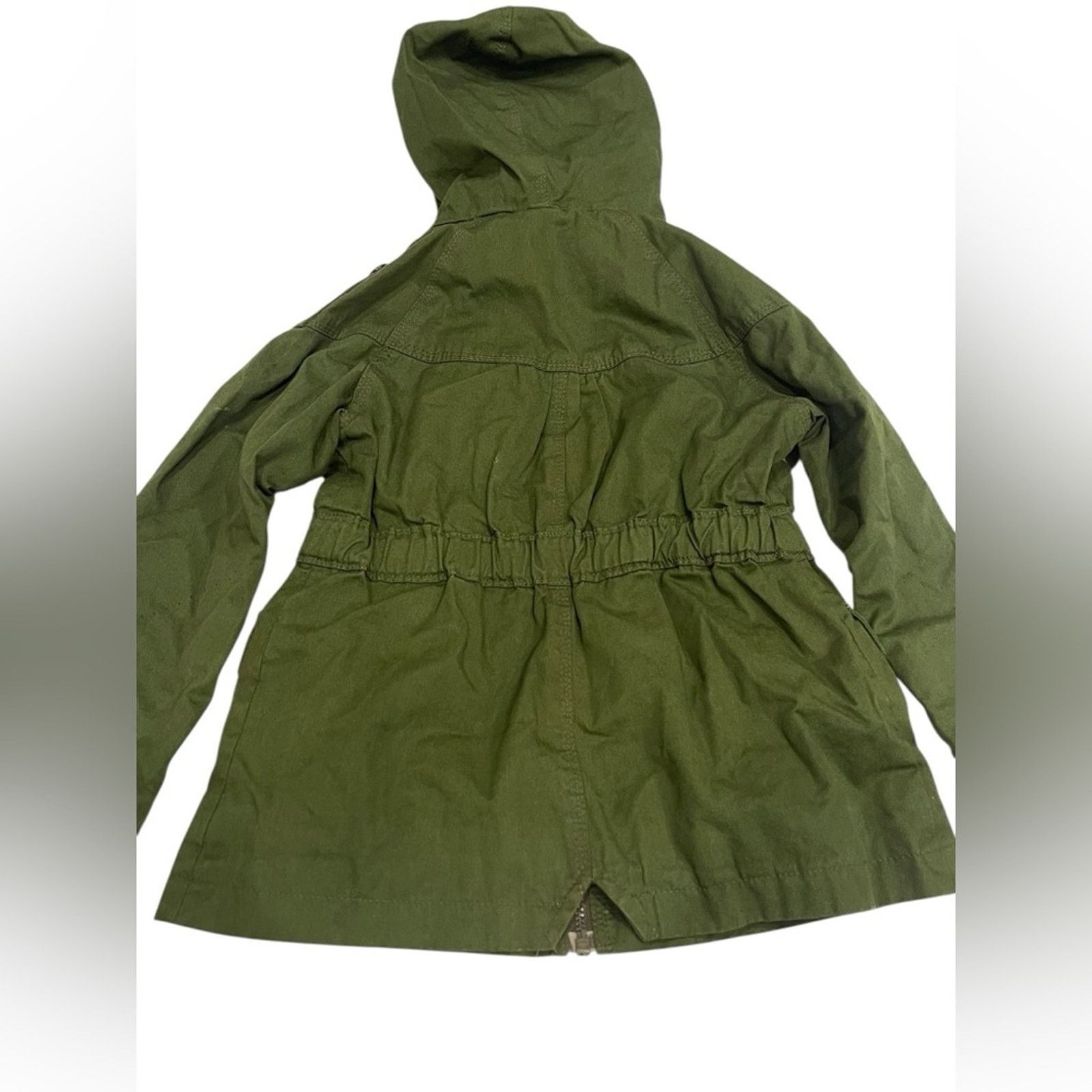 Burberry Burberry Kids Green Hooded Jacket Size:4Y Size ONE SIZE - 2 Thumbnail