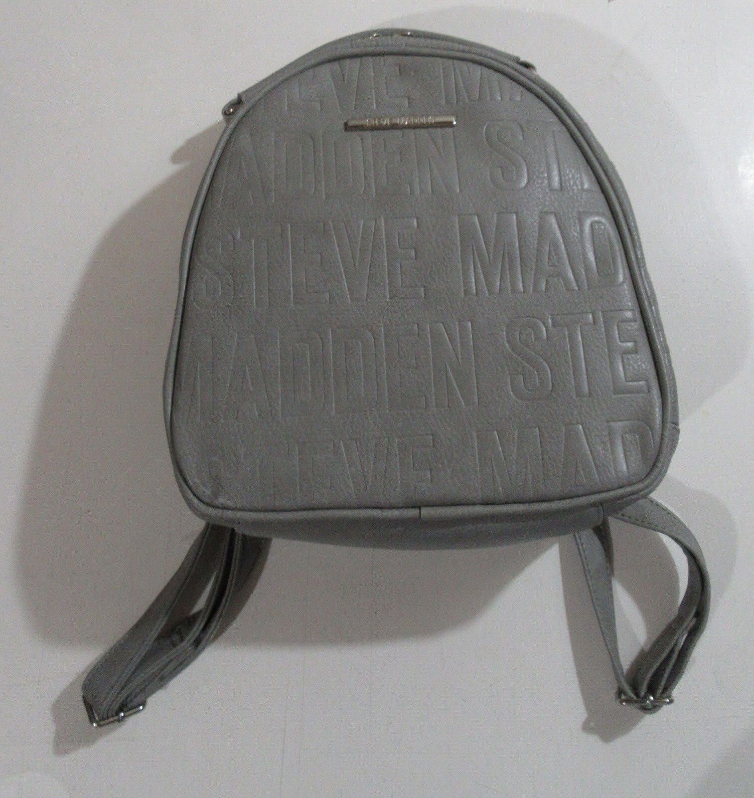 Steve Madden Steve Madden Logo Backpack Grey Size ONE SIZE - 3 Thumbnail
