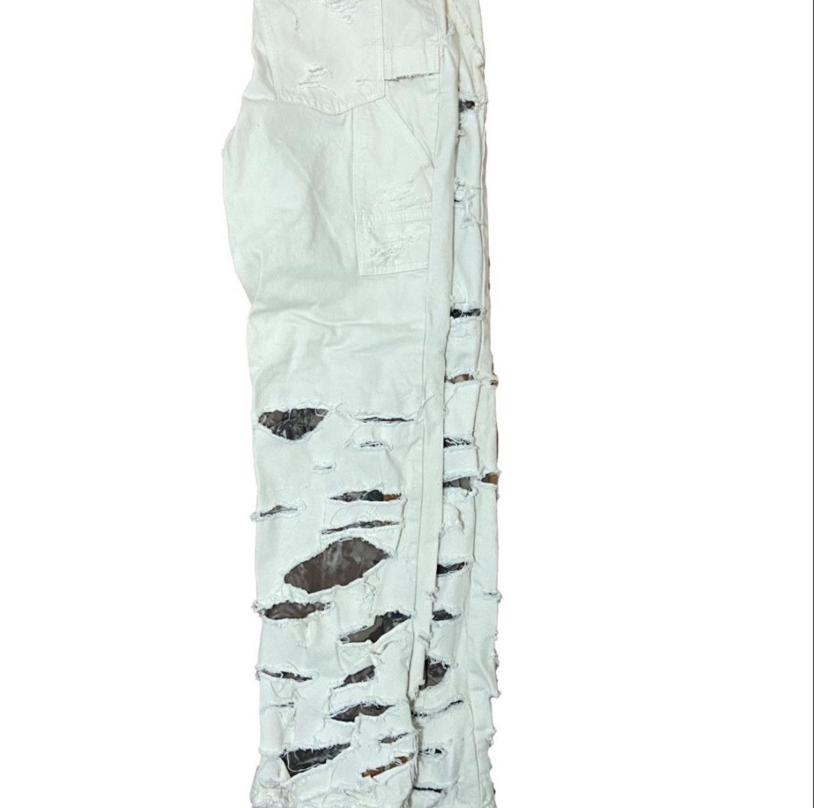 Carhartt Custom Camo distressed jeans Size US 34 / EU 50 - 2 Thumbnail