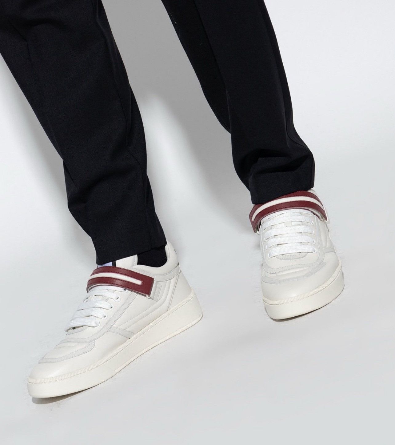 Bally Bally Raise Royce Leather Low-Top Sneakers size 42/us size 9 Size US 9 / EU 42 - 2 Thumbnail