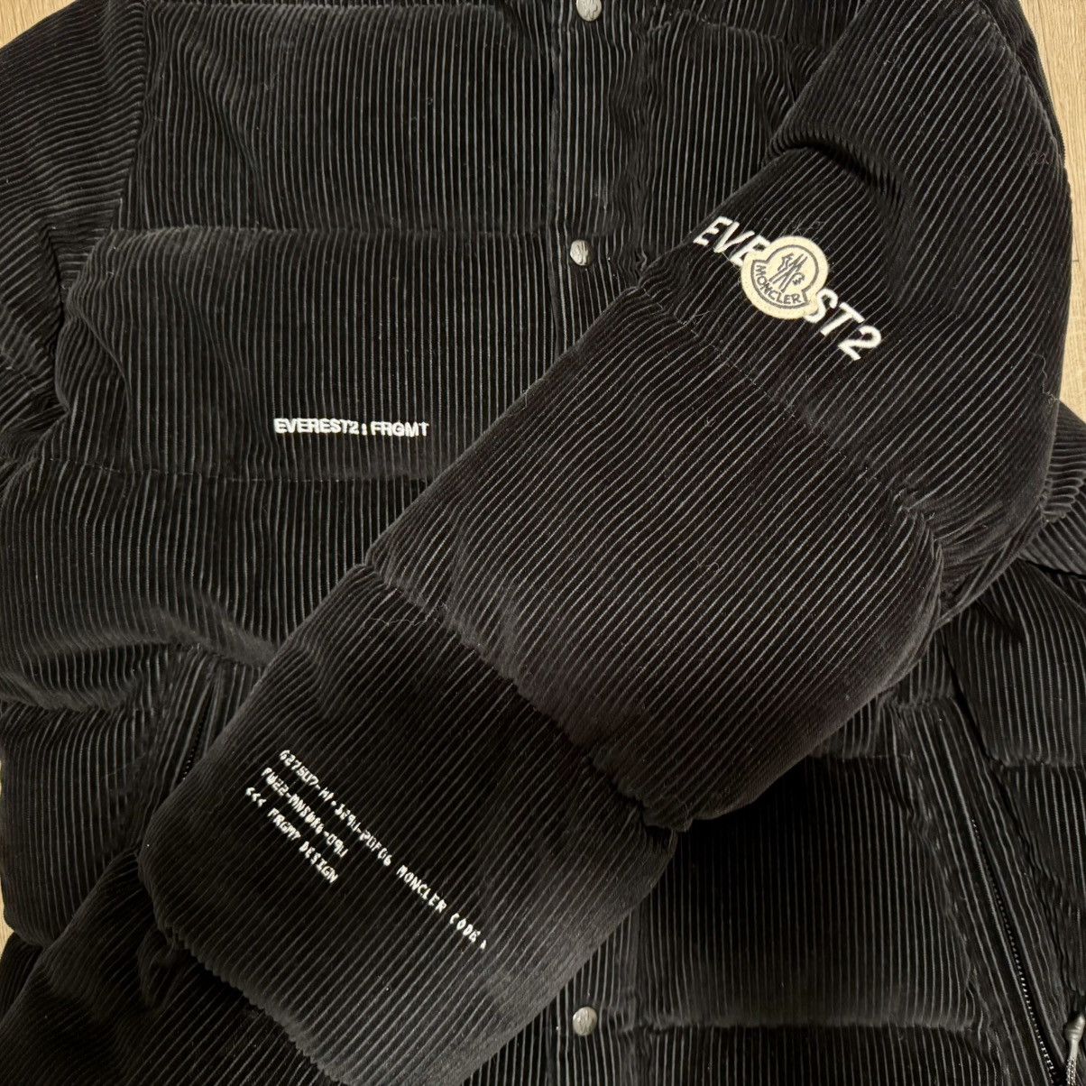 Fragment Design Moncler x Fragment Donnie black short down jacket Size US M / EU 48-50 / 2 - 4 Thumbnail