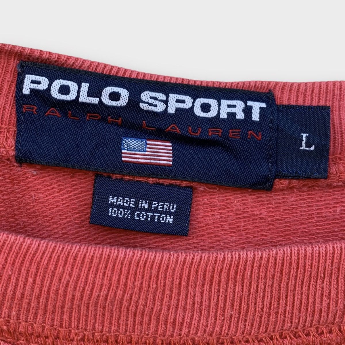 Polo Ralph Lauren Vintage Polo Sport Ralph Lauren Sweatshirt Size L / US 10 / IT 46 - 6 Thumbnail