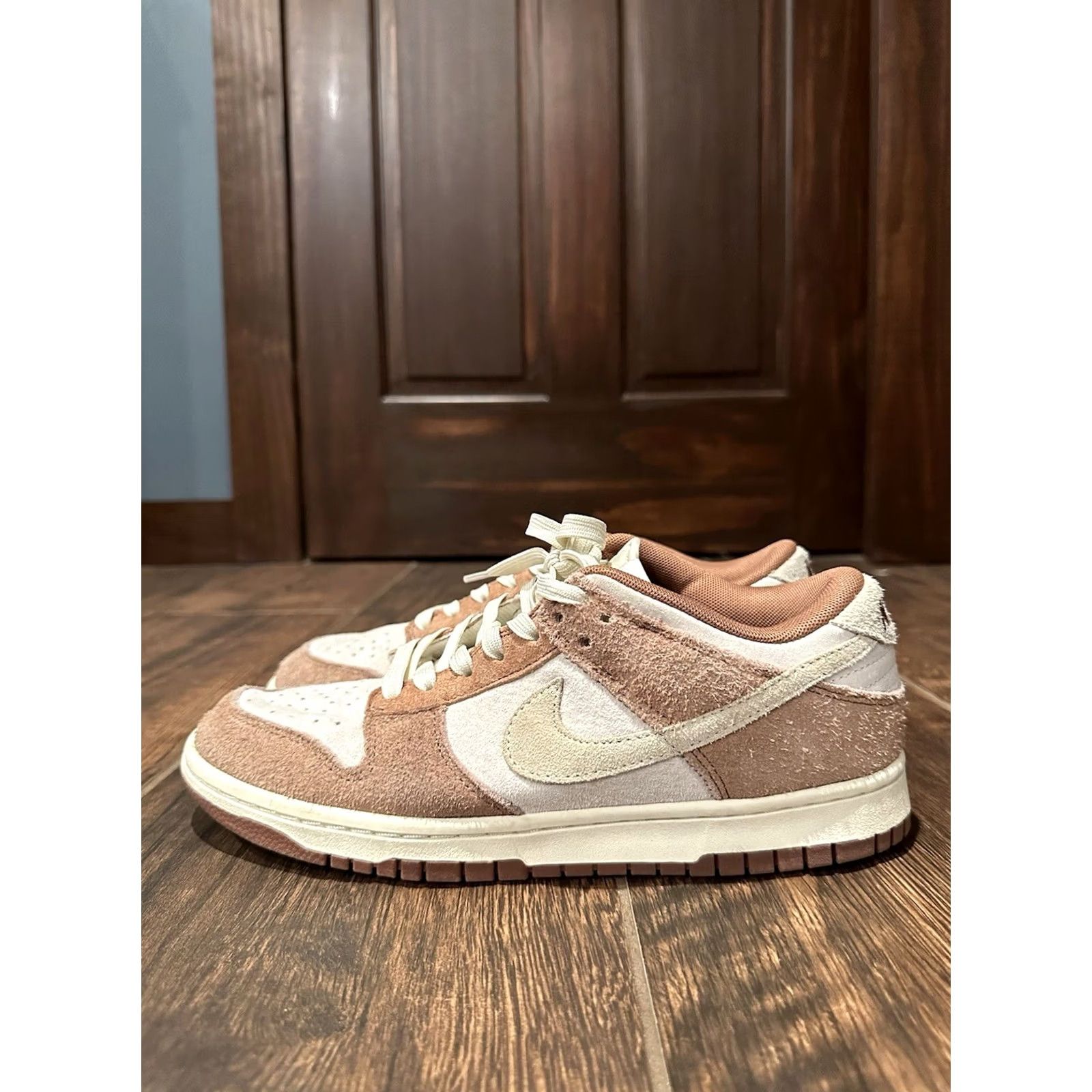 Nike Nike Dunk Low Pro Premium Medium Curry Size 8 Men’s DD1390-100 Basketball Sneaker Mens Size US 8 / EU 41 - 5 Thumbnail