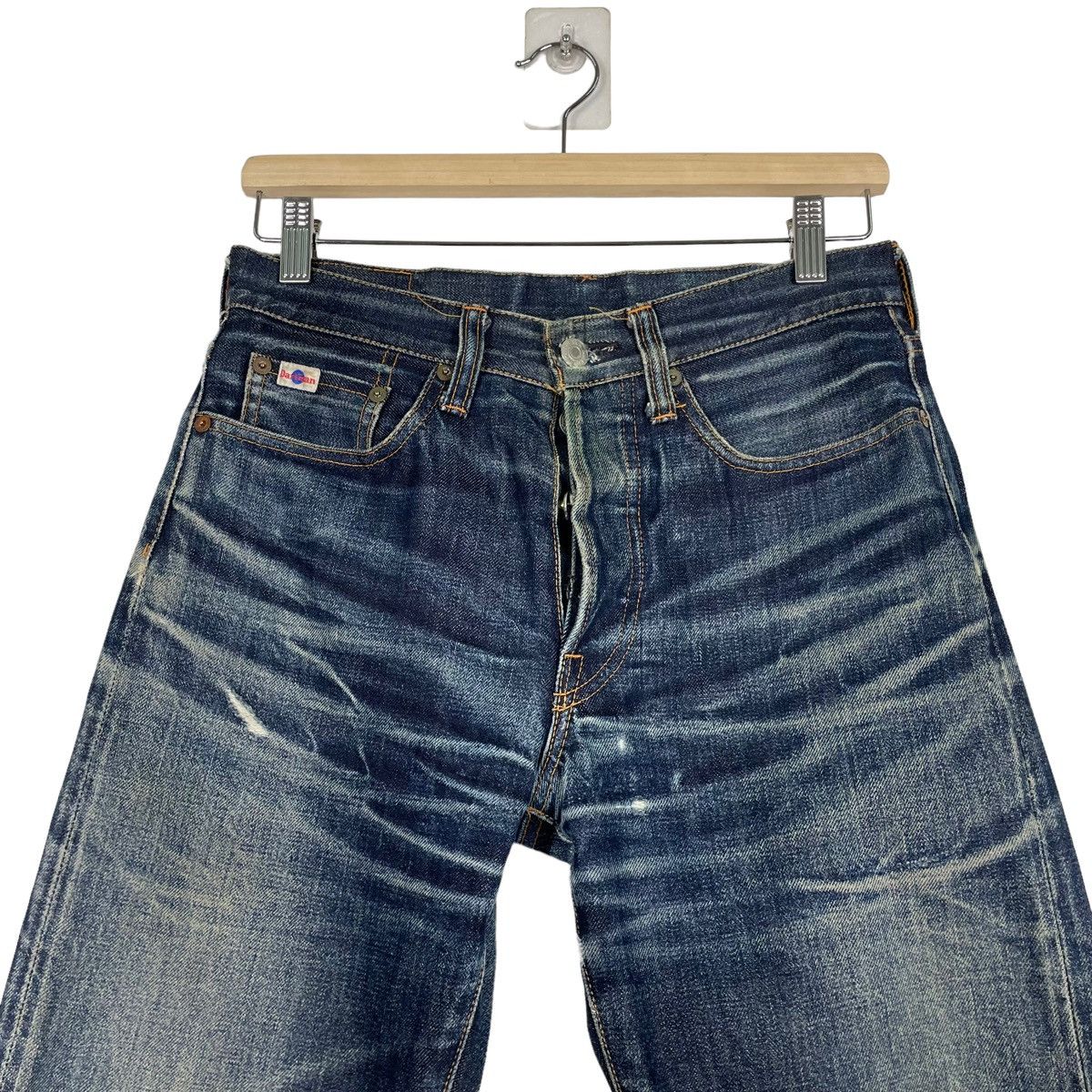 Studio D'Artisan 💥STUDIO D ARTISAN SELVEDGE BUTTON DENIM JEAN Size US 29 - 4 Thumbnail