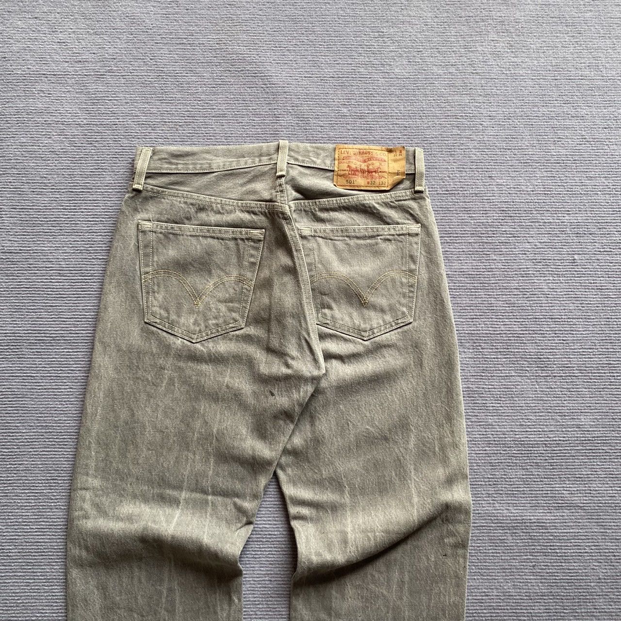 Levi's × Vintage 32x29 Crazy Vintage Faded Levi’s Jeans Size US 32 / EU 48 - 5 Thumbnail