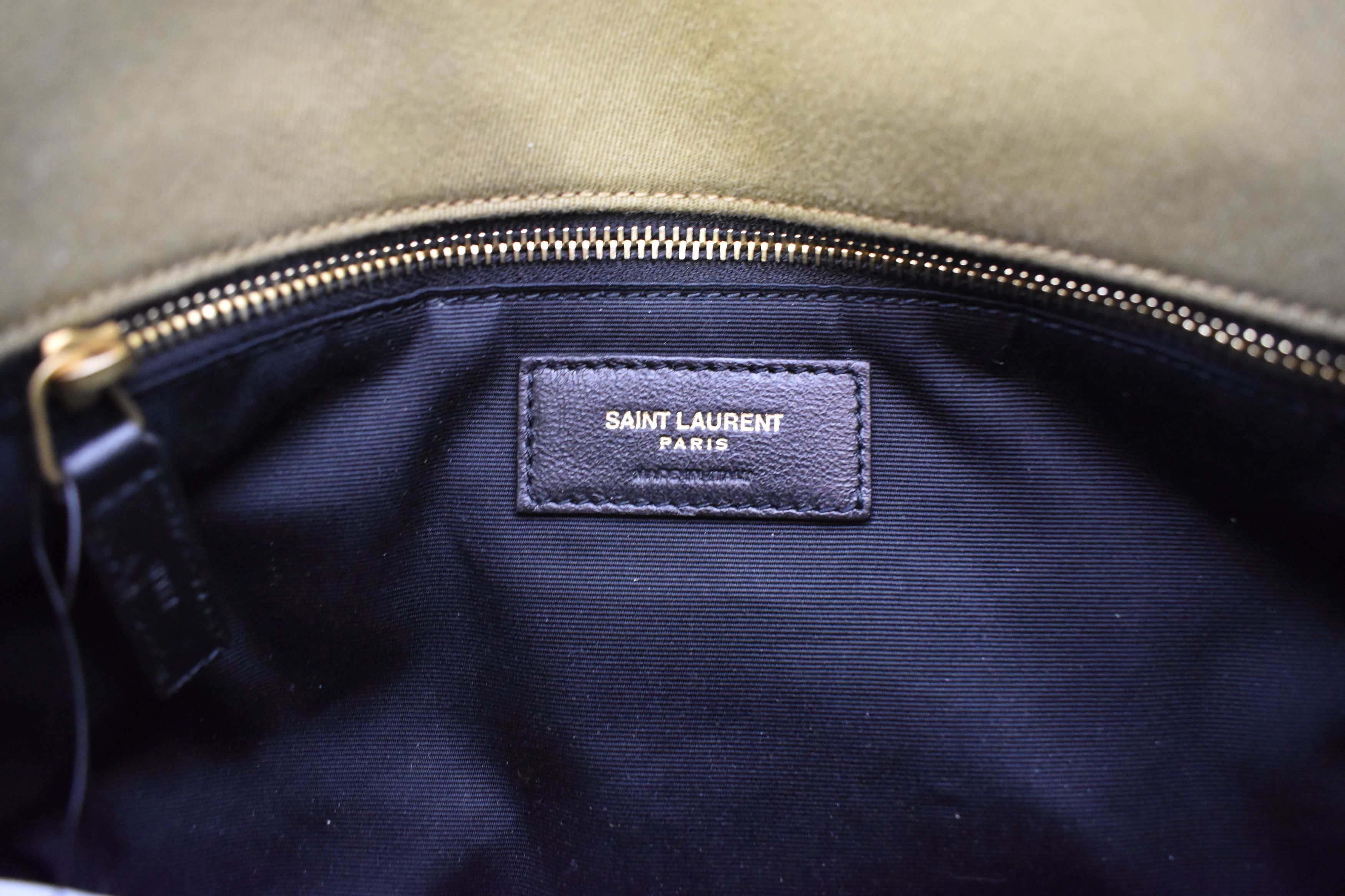Saint Laurent Paris Saint Laurent Small Puffer Chain Fir Gold YSL Crossbody Bag Size ONE SIZE - 19 Thumbnail