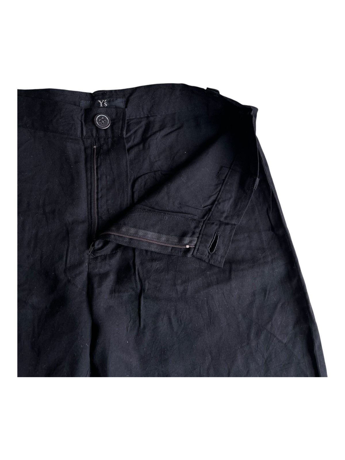 Yohji Yamamoto AW04 Yohji Yamamoto Rayon Gabardine 🎈Minimal Trousers Pants Size US 32 / EU 48 - 1 Thumbnail