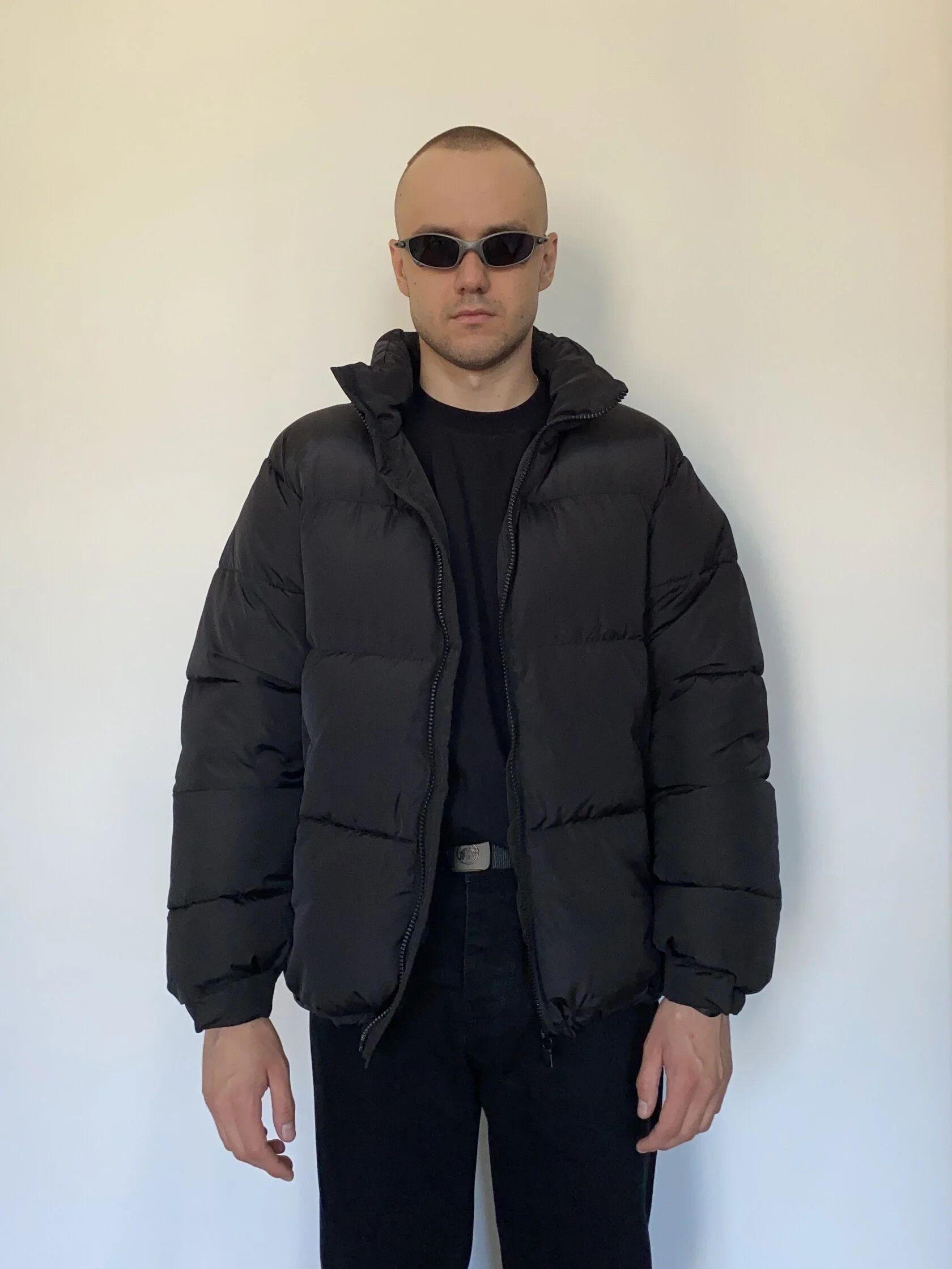 Other Streetwear puffer jacket down black printed ulika y2k Size US XL / EU 56 / 4 - 10 Thumbnail