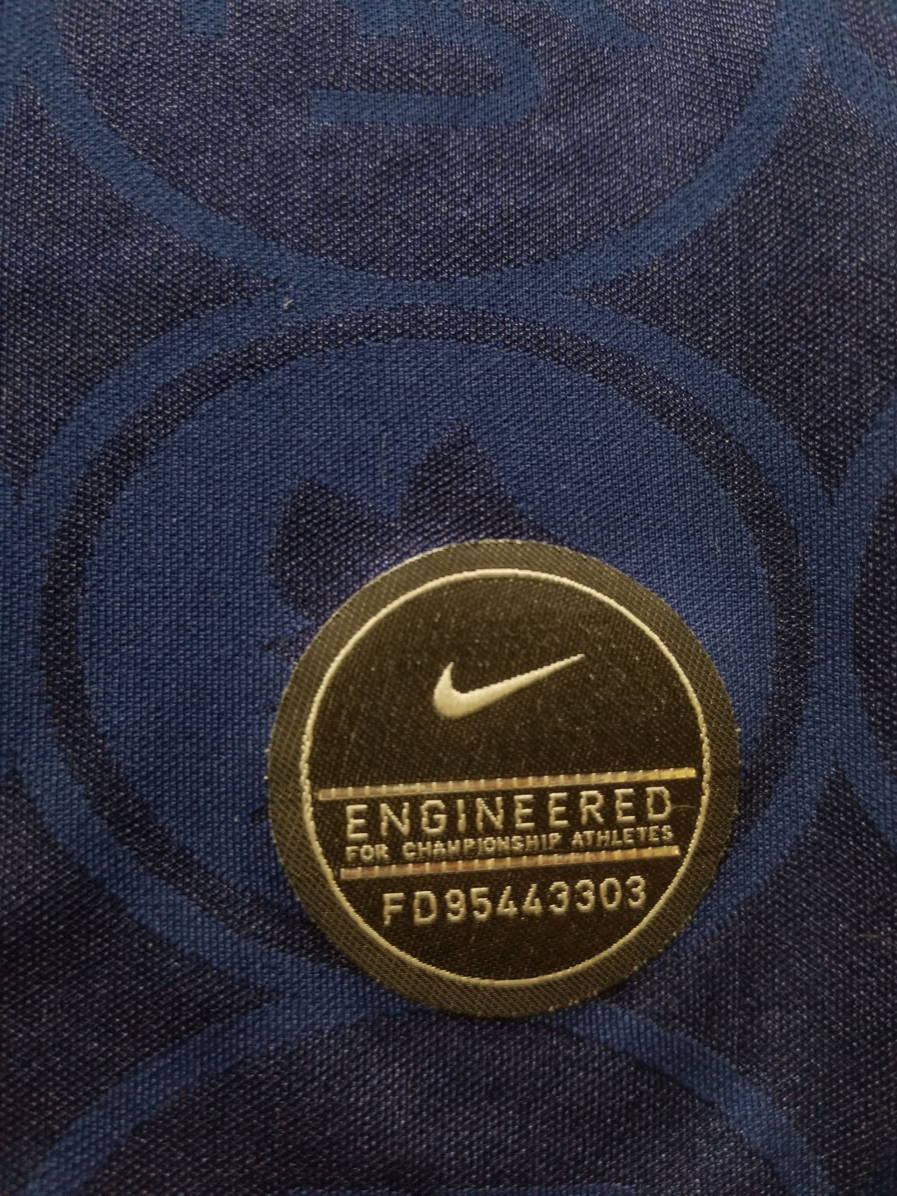 Nike NIKE AS Roma Third Kit Soccer Jersey Blue 2019 / 2020 Size US S / EU 44-46 / 1 - 14 Thumbnail