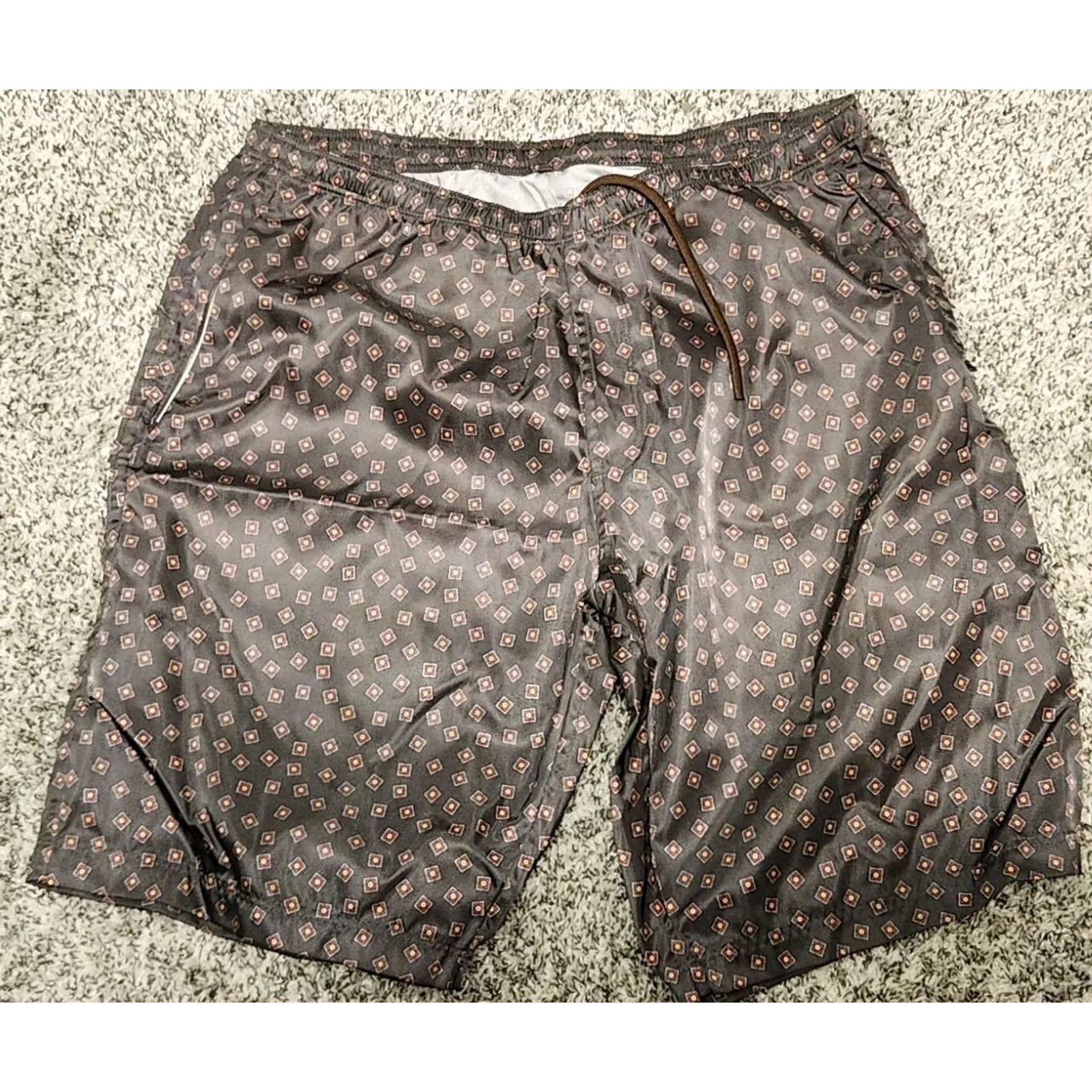 Needles Needles Shorts Mens Large Mauve Japan Drawstring Streetwear Nwots Size US 33 - 2 Thumbnail