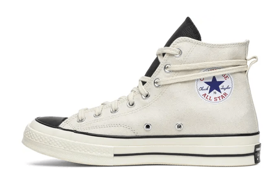 Converse × Fear of God CONVERSE Fear of God x Chuck 70 High 'Natural Ivory' 167955C Size US 11 / EU 44 - 4 Thumbnail