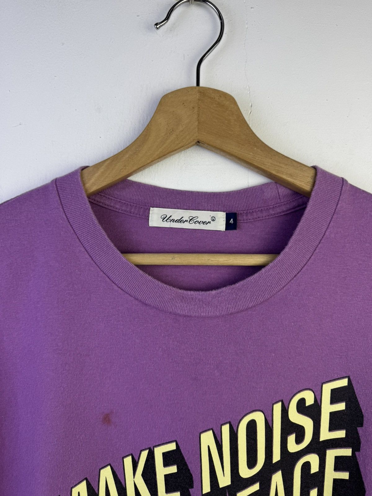 Undercover Undercover "Make Noise, Make Peace" T-shirt Size US XL / EU 56 / 4 - 5 Thumbnail