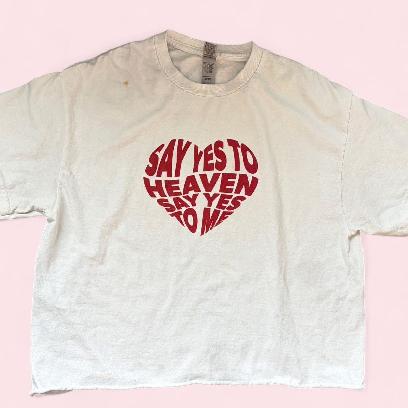 Other "Say Yes to Heaven" Crop Top - Size: M Size M / US 6-8 / IT 42-44 - 1 Thumbnail