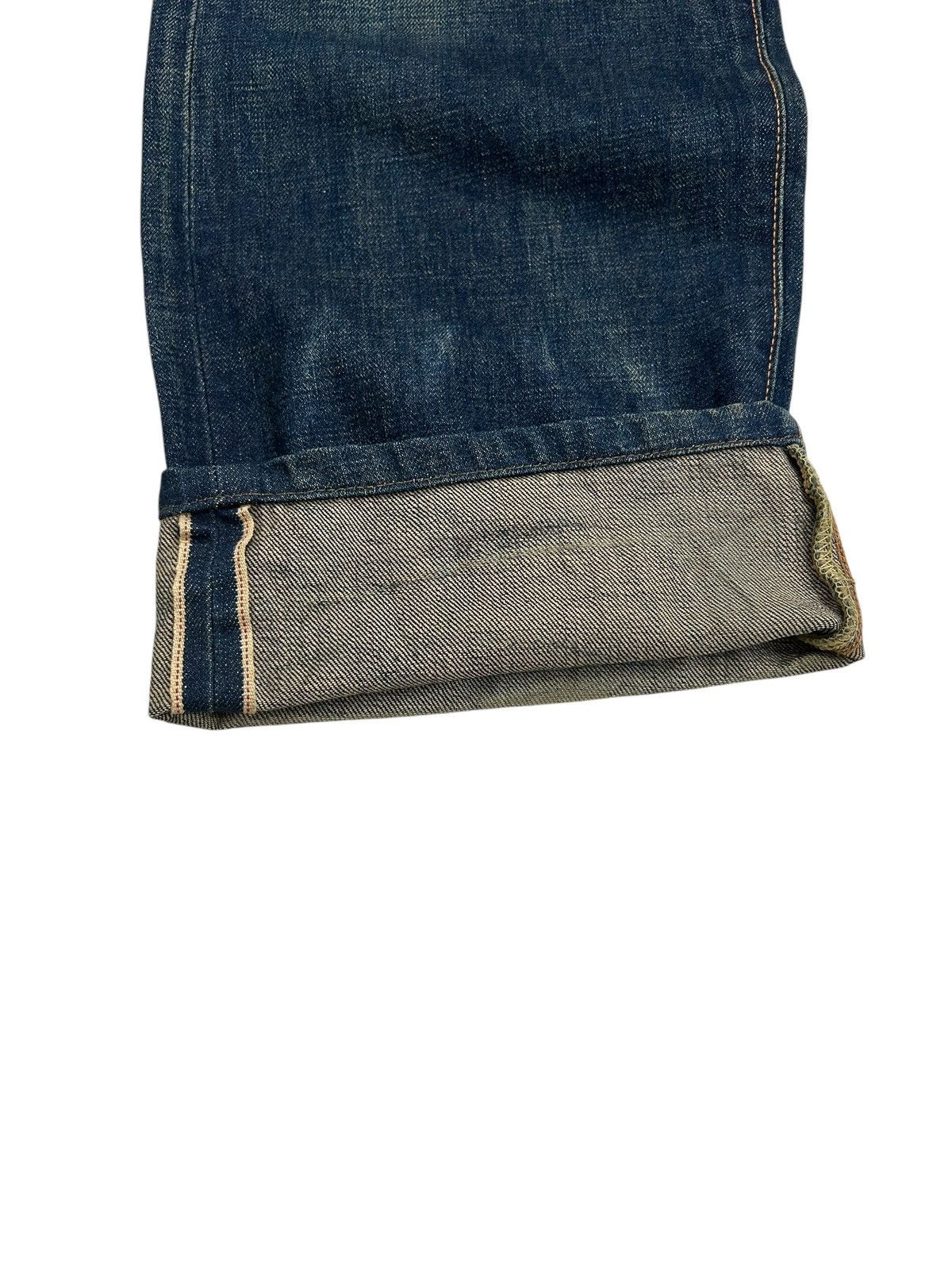 20471120 × Japanese Brand Vintage Bobson Selvedge Redline Japan Denim Indigo Washed Size US 31 - 13 Thumbnail