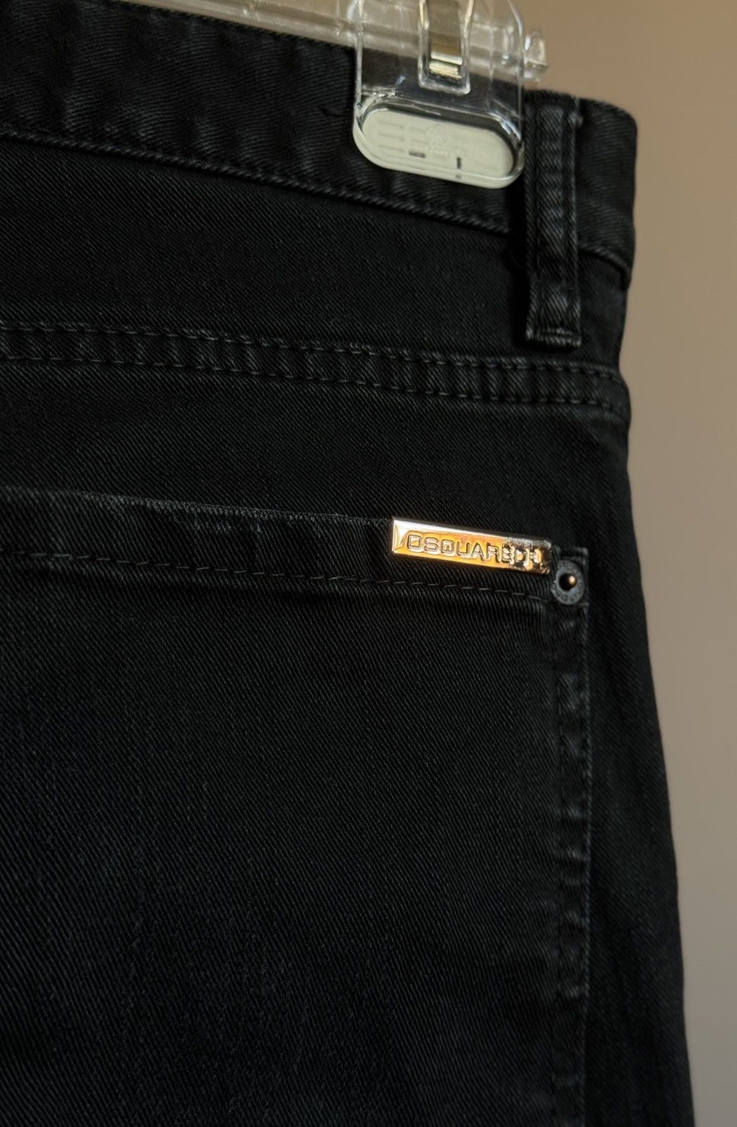 Dsquared2 Dsquared2 Metal Logo Denim Pants Black Jeans 48 Size US 30 / EU 46 - 5 Thumbnail