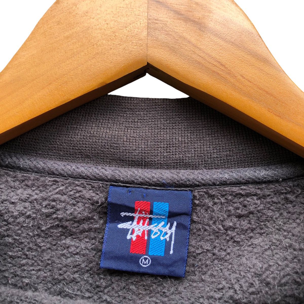Stussy Vintage sunfaded STUSSY worldwide sweatshirt Size US M / EU 48-50 / 2 - 8 Thumbnail