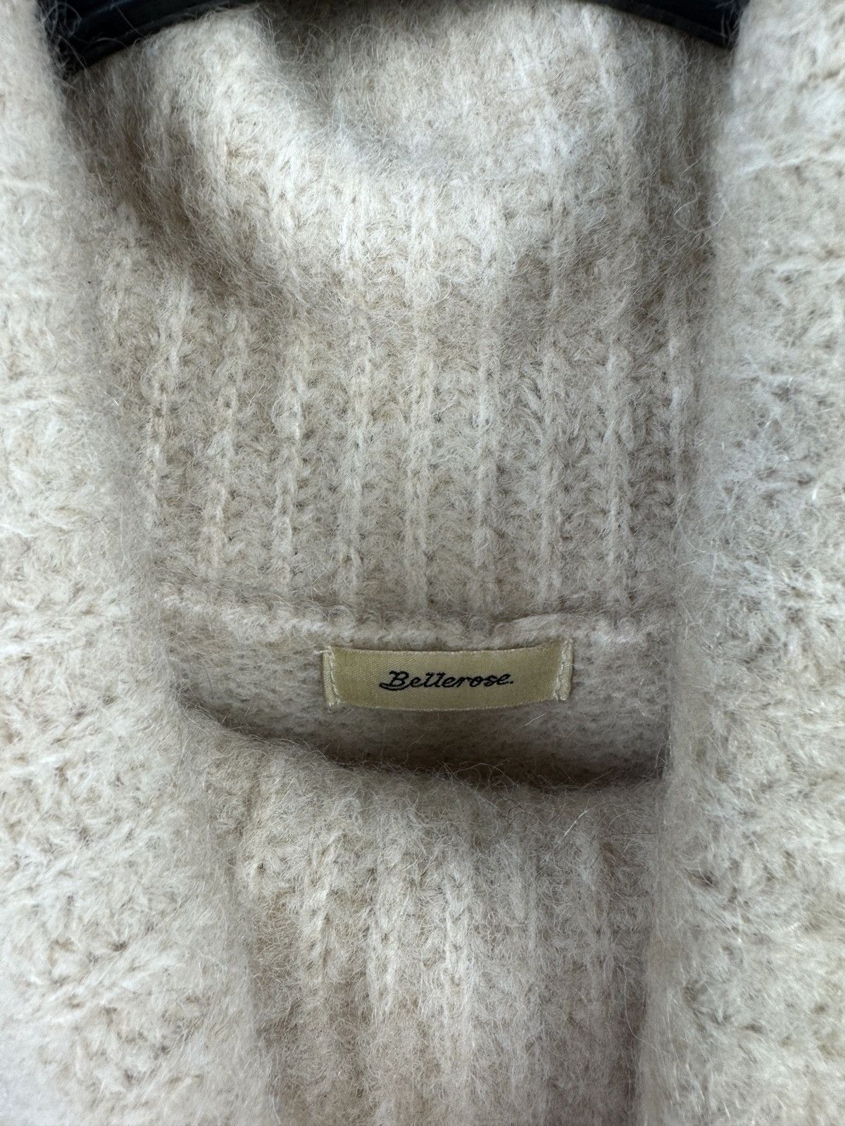 Bellerose Bellerose Womens Cream Sleeveless Turtleneck Vest Size S / US 4 / IT 40 - 8 Thumbnail