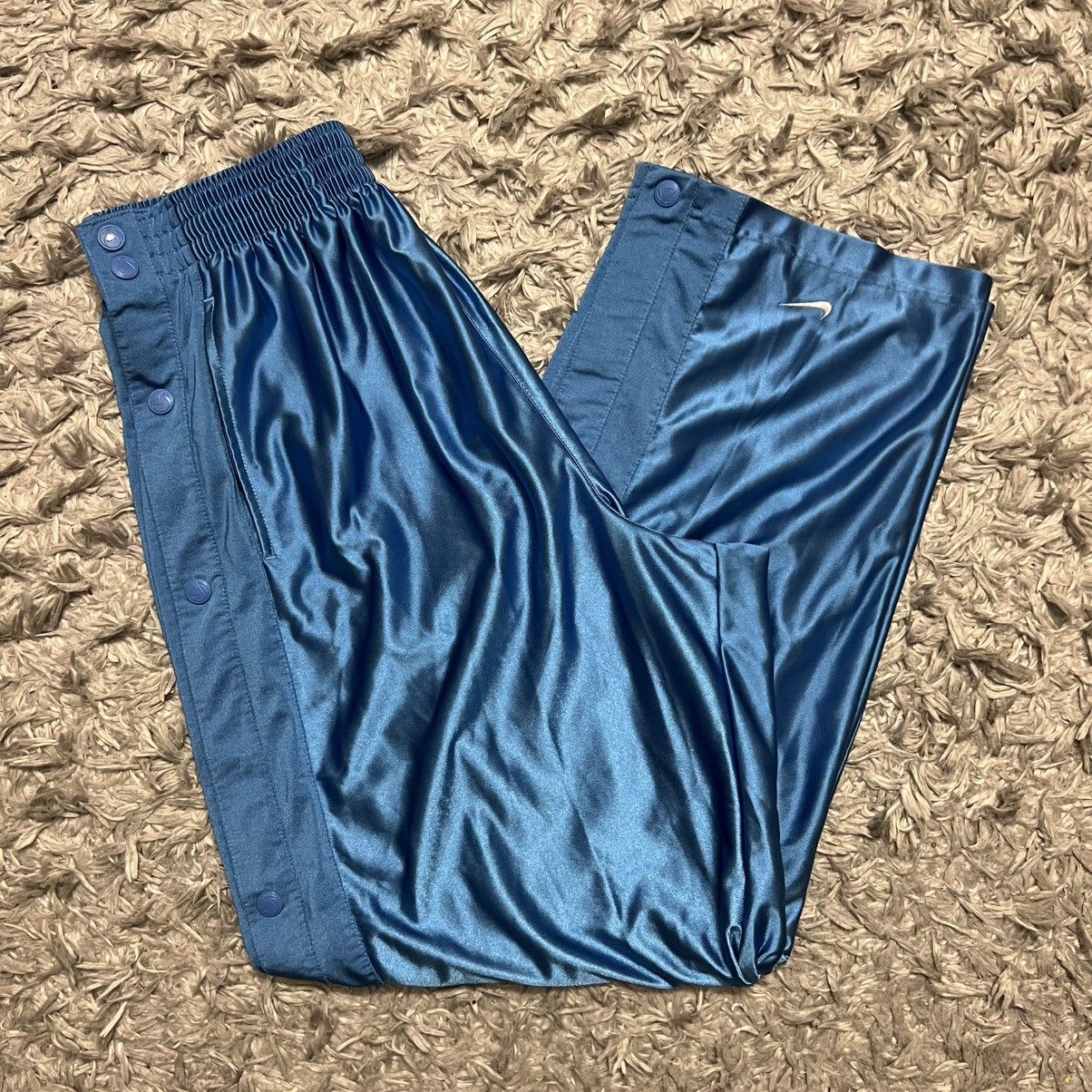 Nike Vintage Y2k Nike SweatPants Tearaway Basketball Shiny Silky Size US 32 / EU 48 - 1 Thumbnail