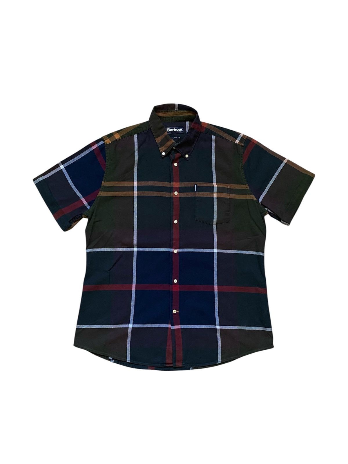 Barbour Barbour Dunoon AW19 Tartan Plaid Checkered ShortSleeve Shirt Size US M / EU 48-50 / 2 - 1 Thumbnail