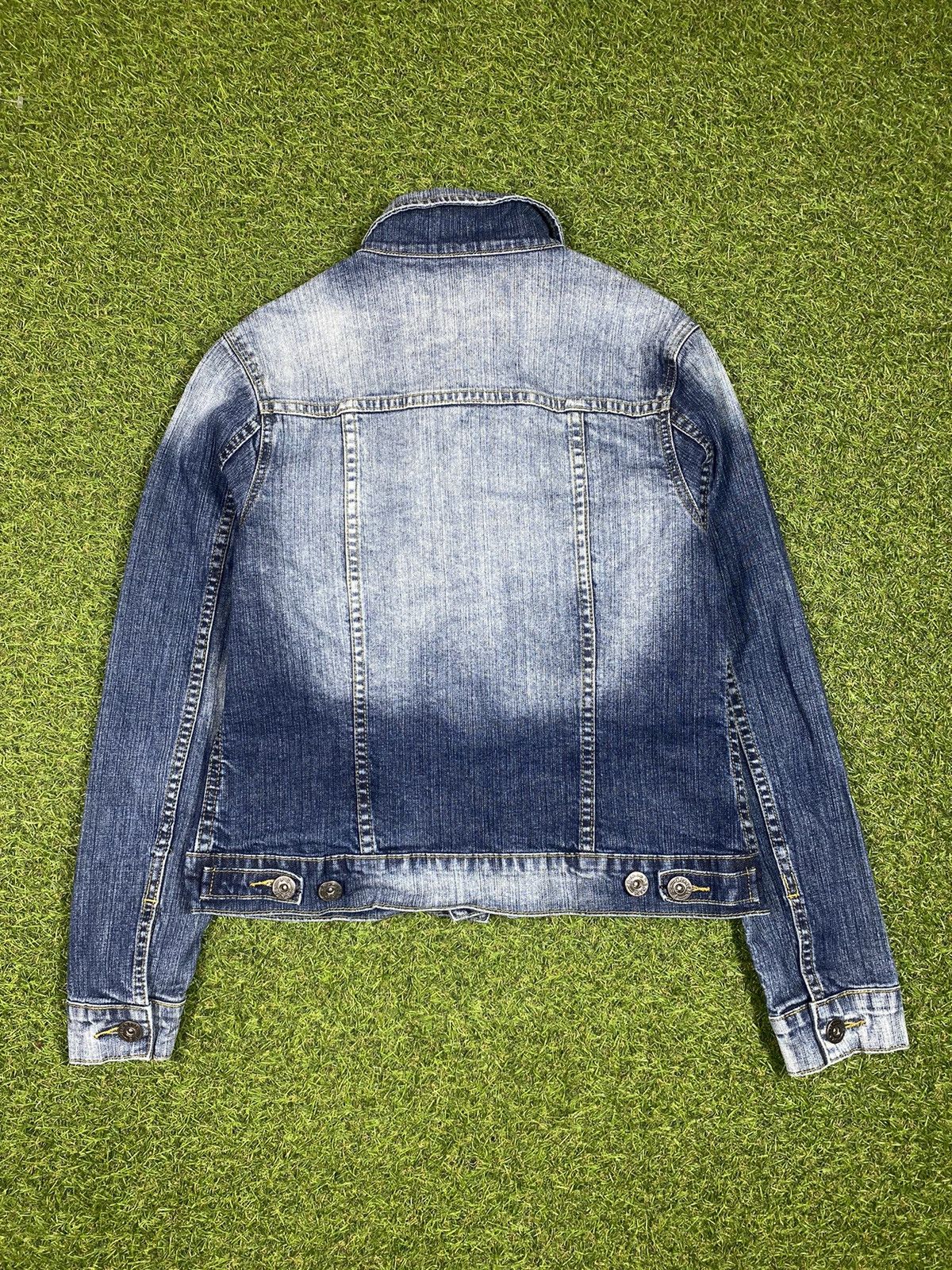 Vintage Vintage 90s Japanese Jeans jacket streetwear style size L Size L / US 10 / IT 46 - 4 Thumbnail