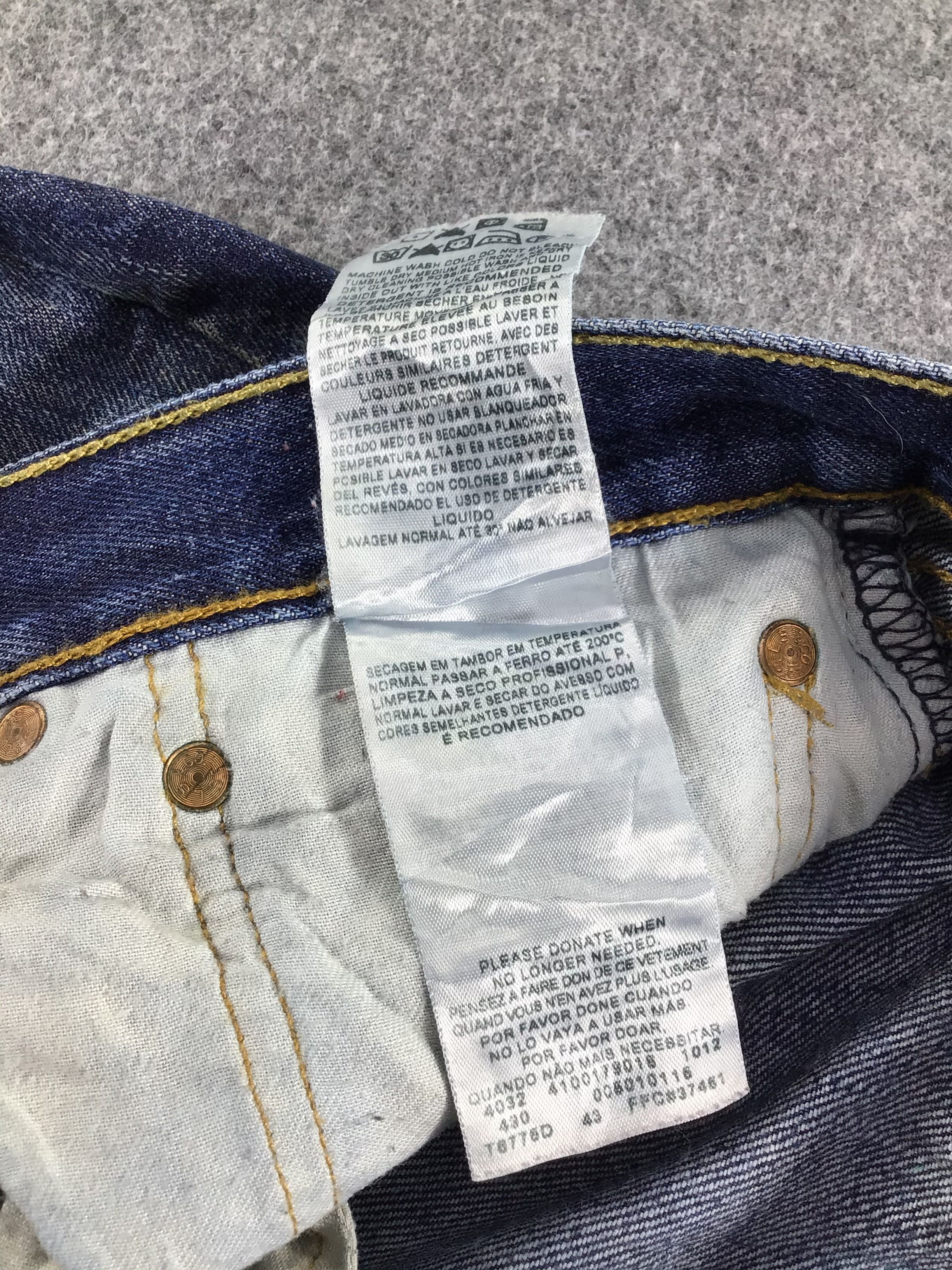 Levi's Levis Vintage 501 Jeans Faded Blue Washed Denim -J346 Size US 34 / EU 50 - 12 Thumbnail