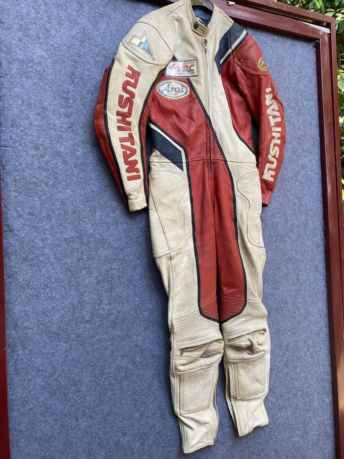 Yamaha Kushitani masahiro.N motorcycle racing suit Size US L / EU 52-54 / 3 - 4 Thumbnail
