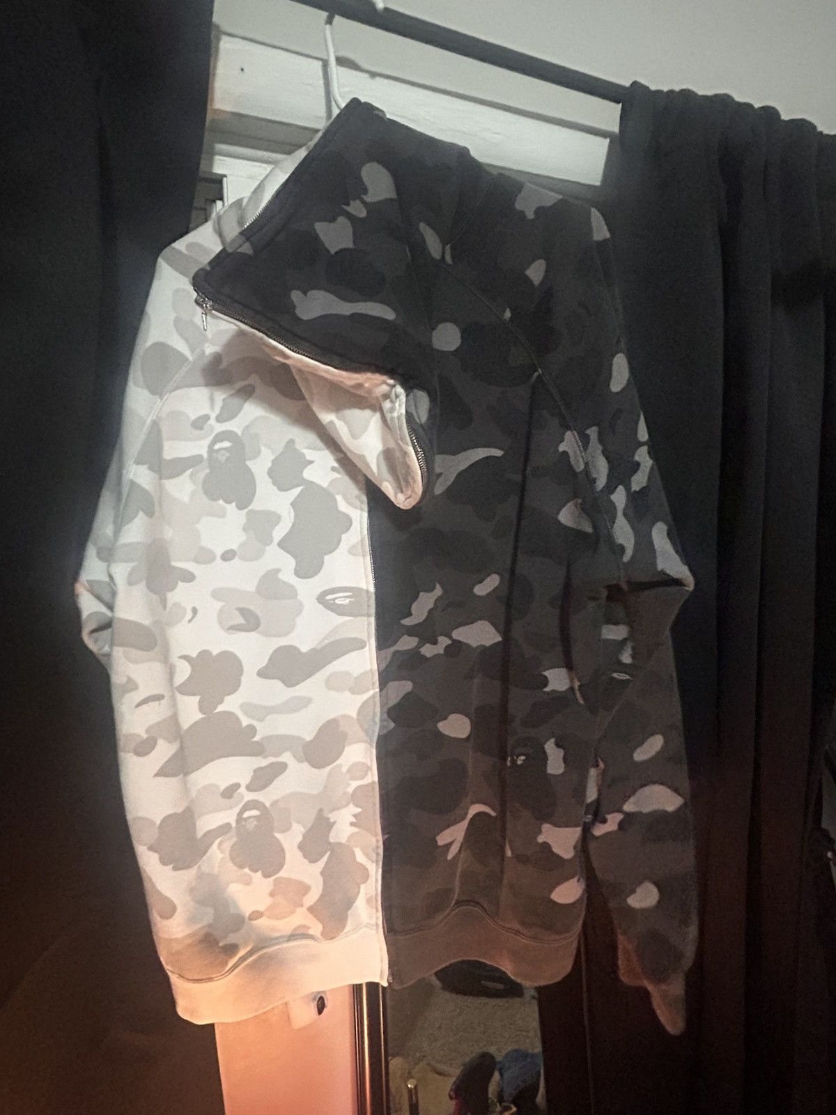 Bape Bape Half Zip Hoodie Size US L / EU 52-54 / 3 - 2 Thumbnail