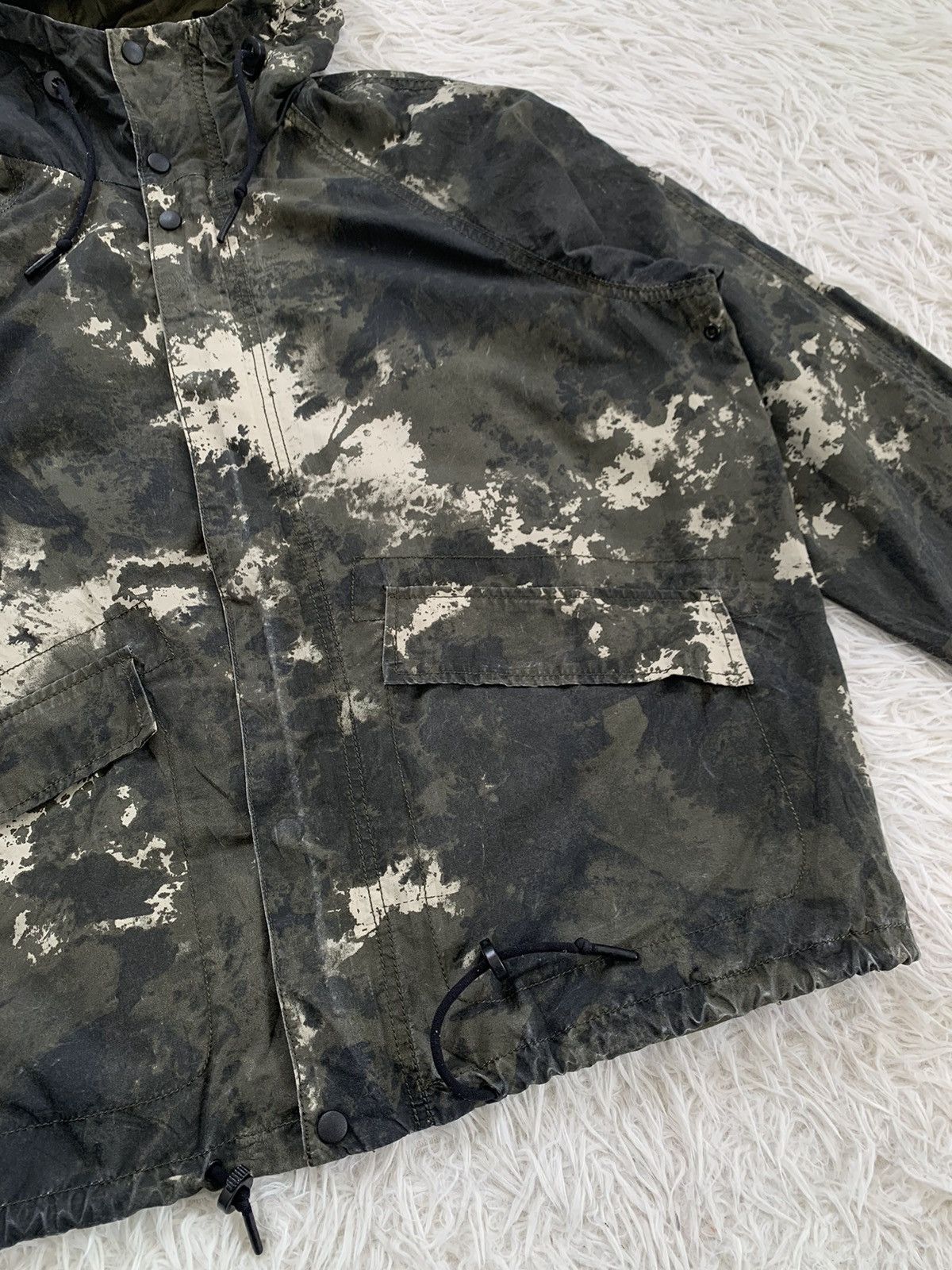 Zara Zara Stains Art Jacket Hoodie Size US M / EU 48-50 / 2 - 5 Thumbnail