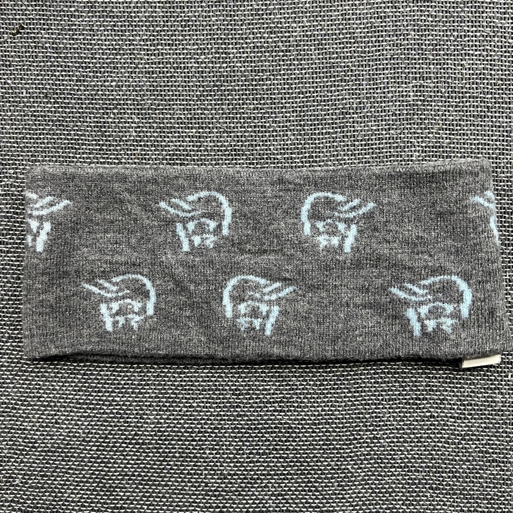 Logo 7 Norrona /29 Reversible 100% Merino Wool Headband Dark Gray Blue Logo Unisex Adults One Size Gray/Norrona Headband Reversible Merino Wool Vintage? No Size ONE SIZE - 2 Thumbnail