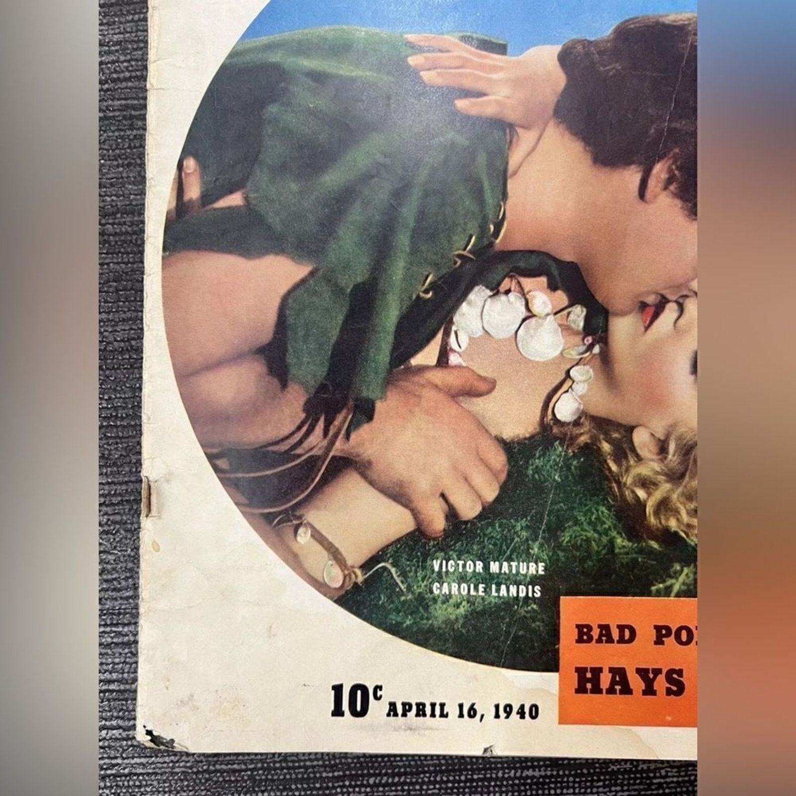 PICARD Vintage PIC Magazine - April 16, 1940 - Collectible Size ONE SIZE - 3 Thumbnail
