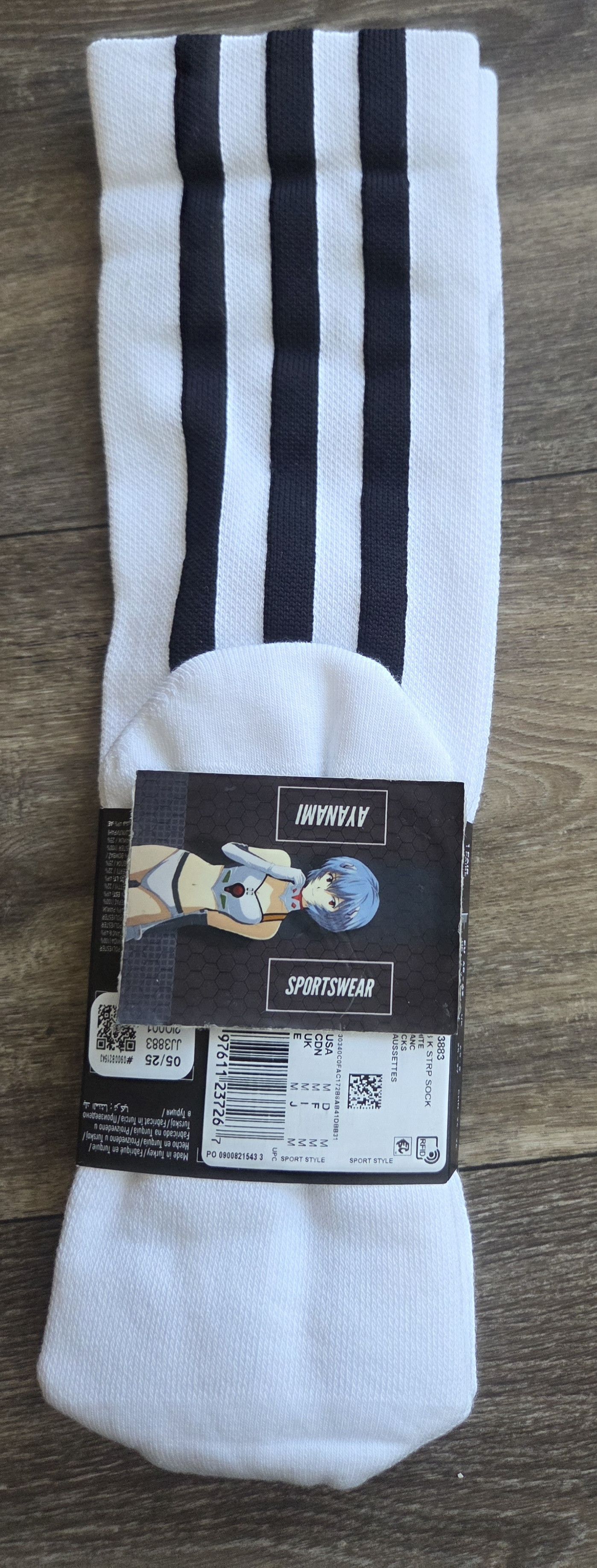 Adidas × Y-3 Y-3 Stripe Socks Size ONE SIZE - 2 Thumbnail