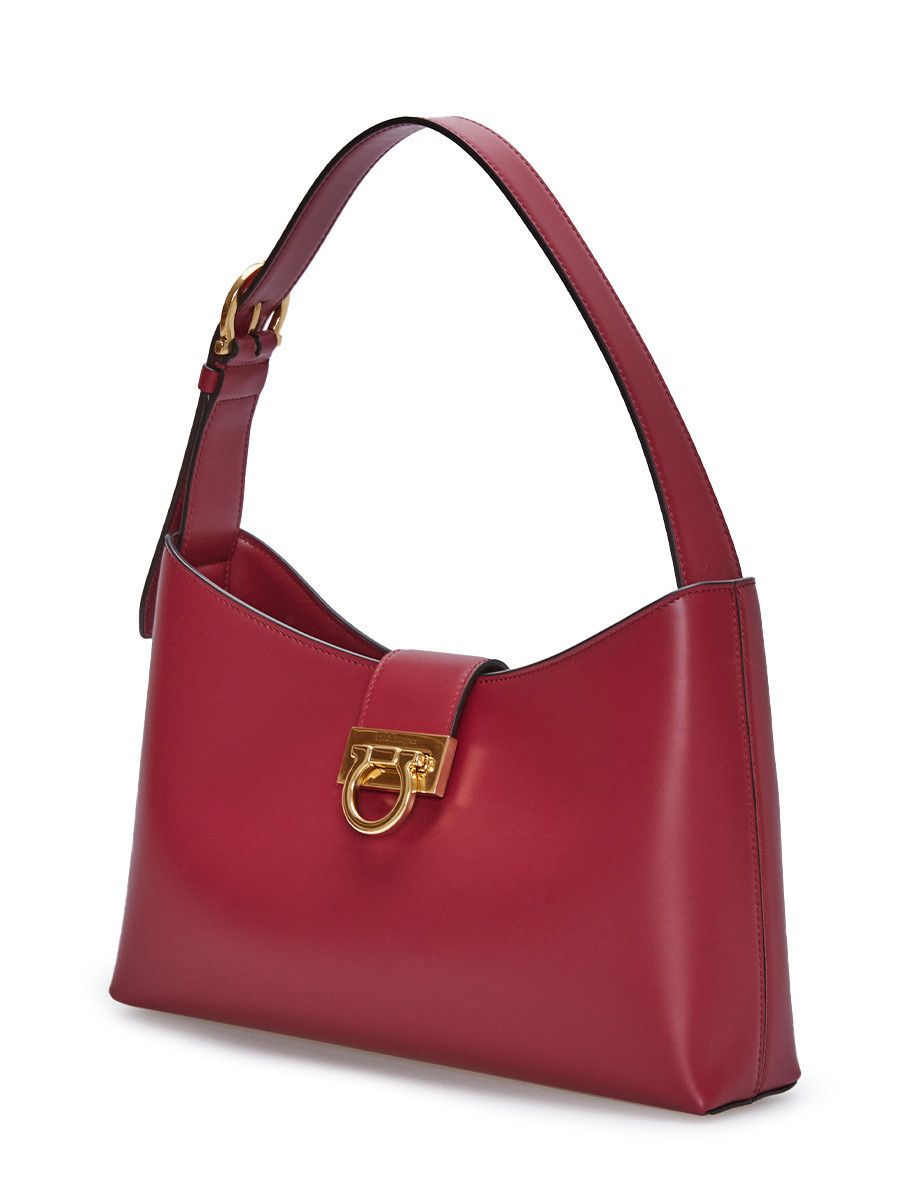 Salvatore Ferragamo o1s1rm0724 Size: OS / Leather Shoulder Bag in Red Size ONE SIZE - 2 Thumbnail