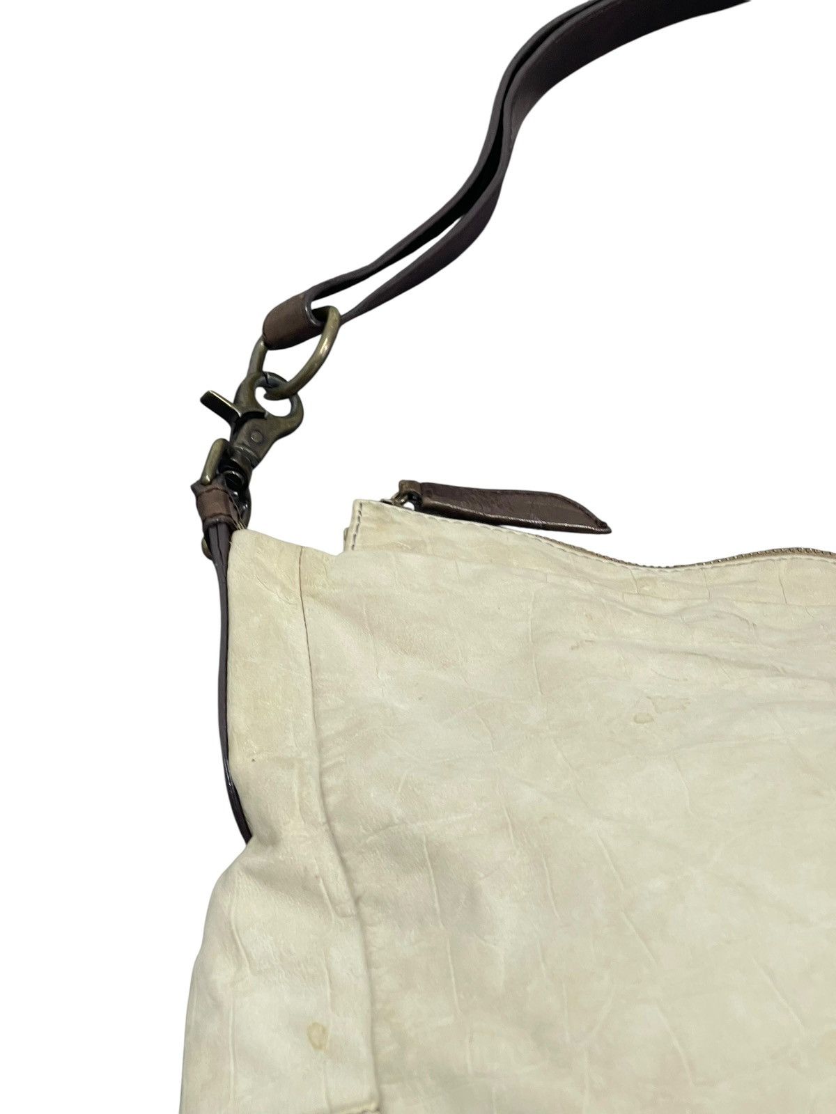 Comme des Garcons × Stussy Full Leather Dakota Shoulder Bag prada julius dior cdg 1🟩0 Size ONE SIZE - 9 Thumbnail