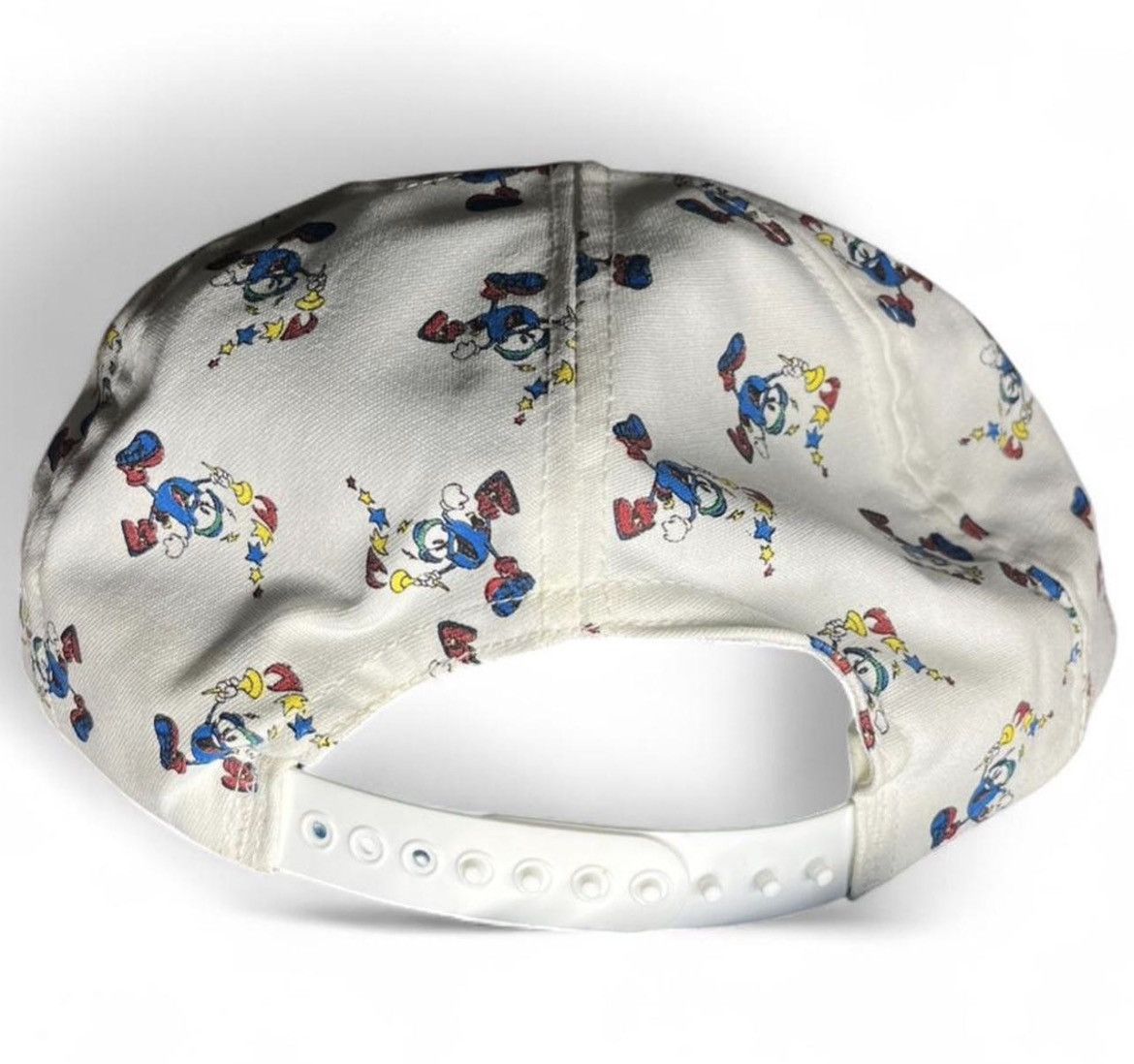 USA Olympics VTG 1996 Atlanta Olympics Izzy All Over Print Snapback Hat Size ONE SIZE - 7 Thumbnail