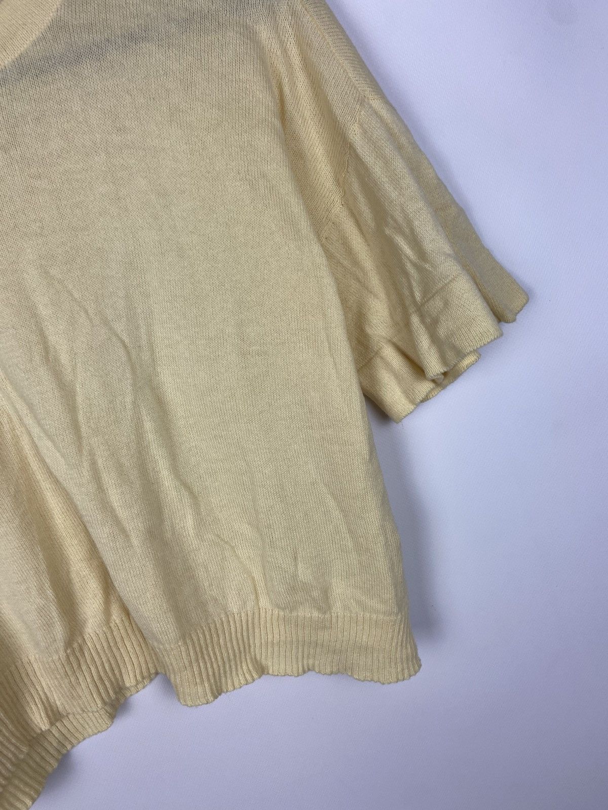 Folk Jungle Folk Womens Yellow Top T-Shirt Organic Cotton Sz S Size S / US 4 / IT 40 - 6 Thumbnail