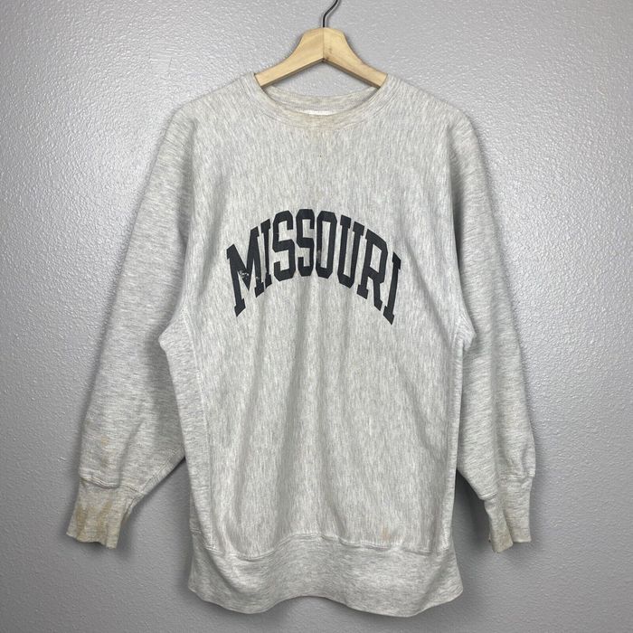 Champion Vintage 90s Champion Reverse Weave Sweatshirt Gray