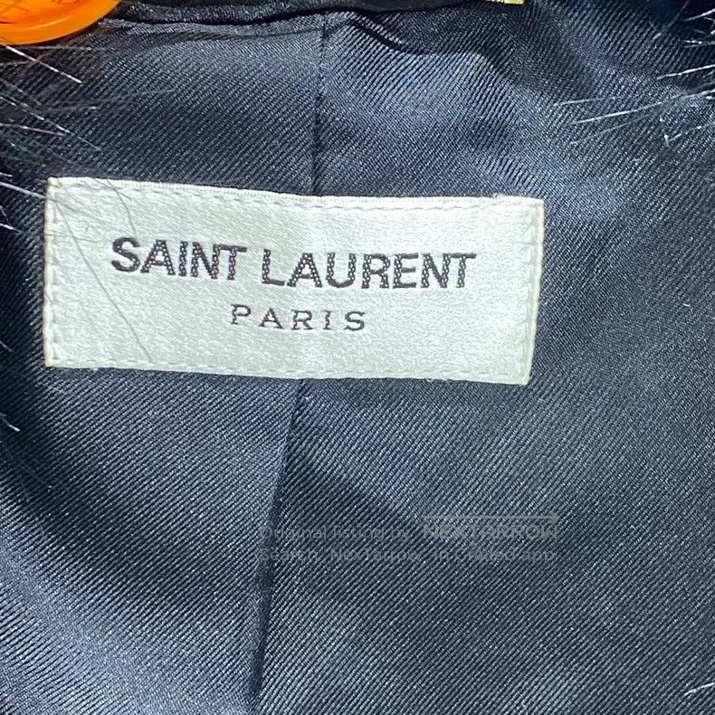 Saint Laurent Paris Saint Laurent Paris Contrast Color Chic Fur Coat Size S / US 4 / IT 40 - 3 Thumbnail