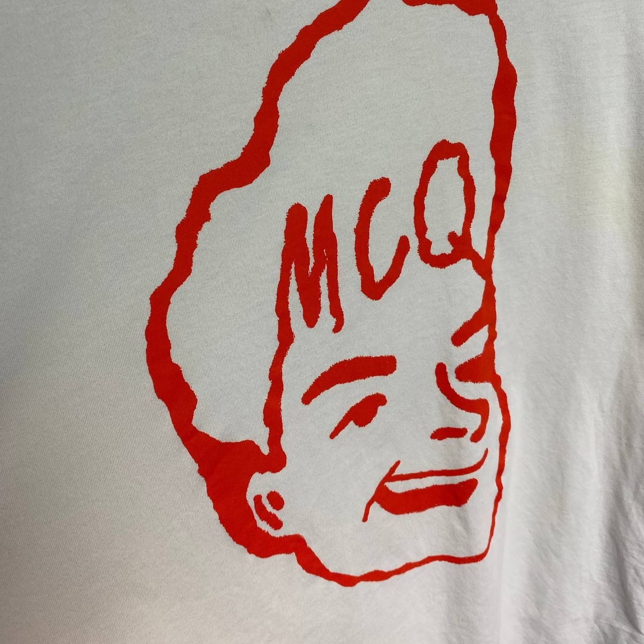 Alexander McQueen × MCQ Luxury Alexander McQueen MCQ big logo designer tee Size US XL / EU 56 / 4 - 4 Thumbnail