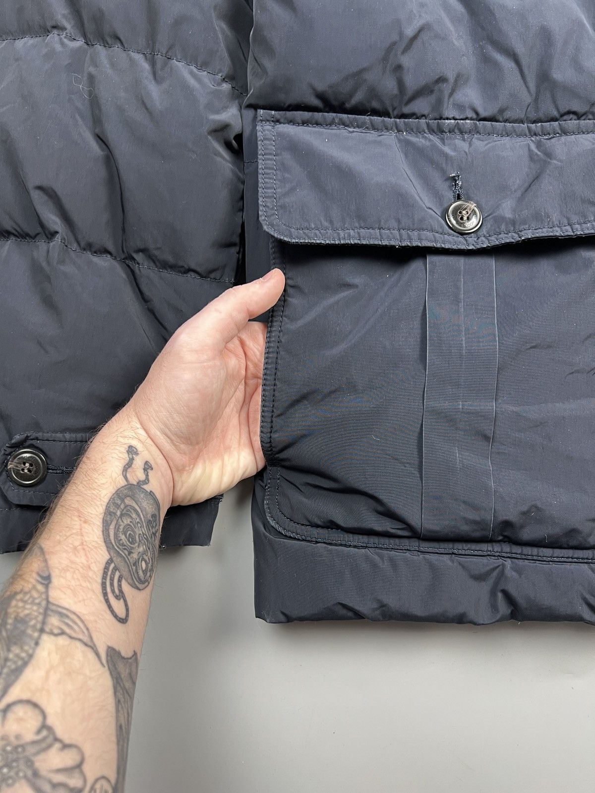 Woolrich Woolen Mills Woolrich Nylon Down Coat (Y0628) Size US XXL / EU 58 / 5 - 6 Thumbnail