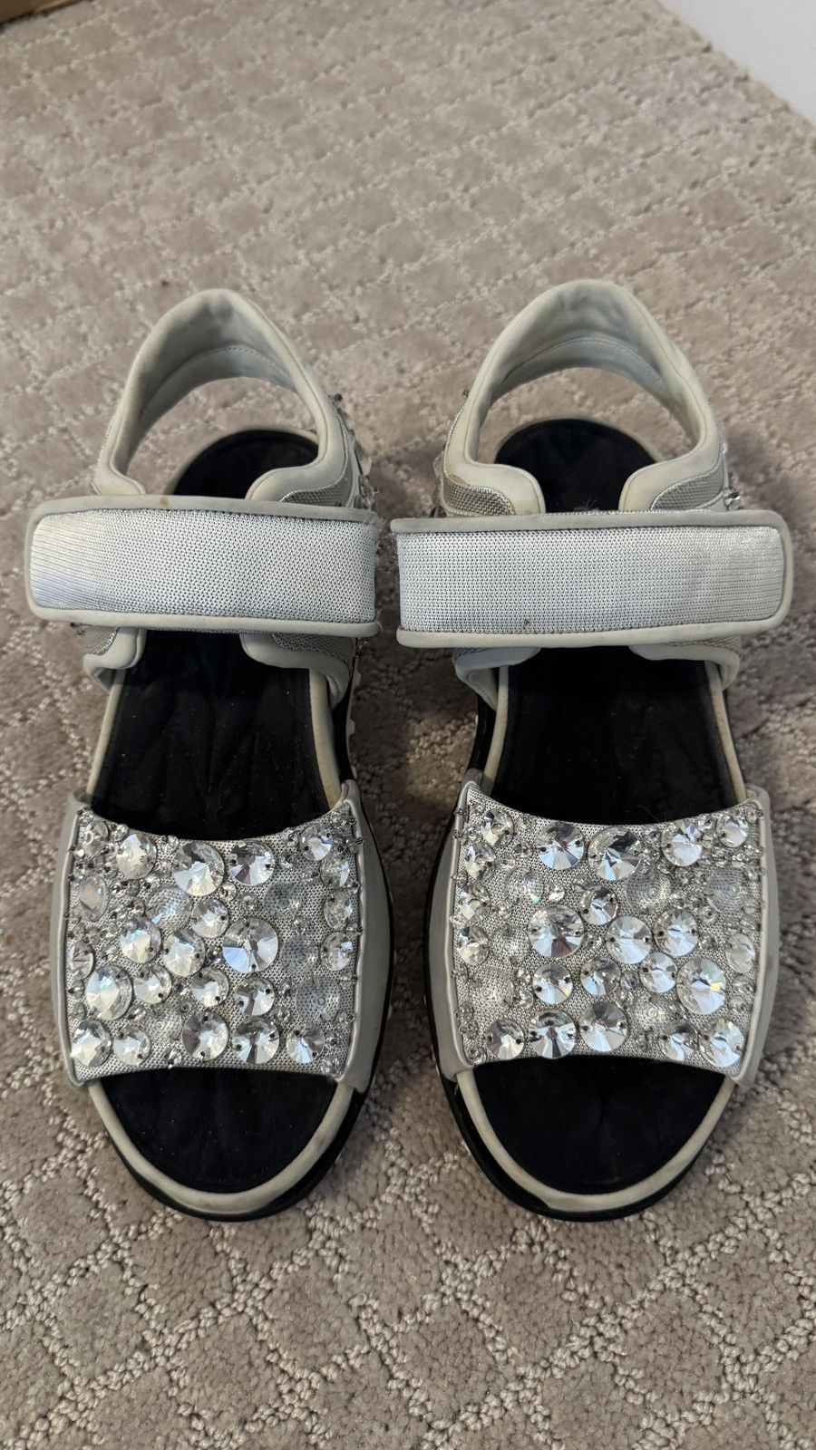 Miu Miu Miu Miu sandals Size US 7 / IT 37 - 1 Thumbnail