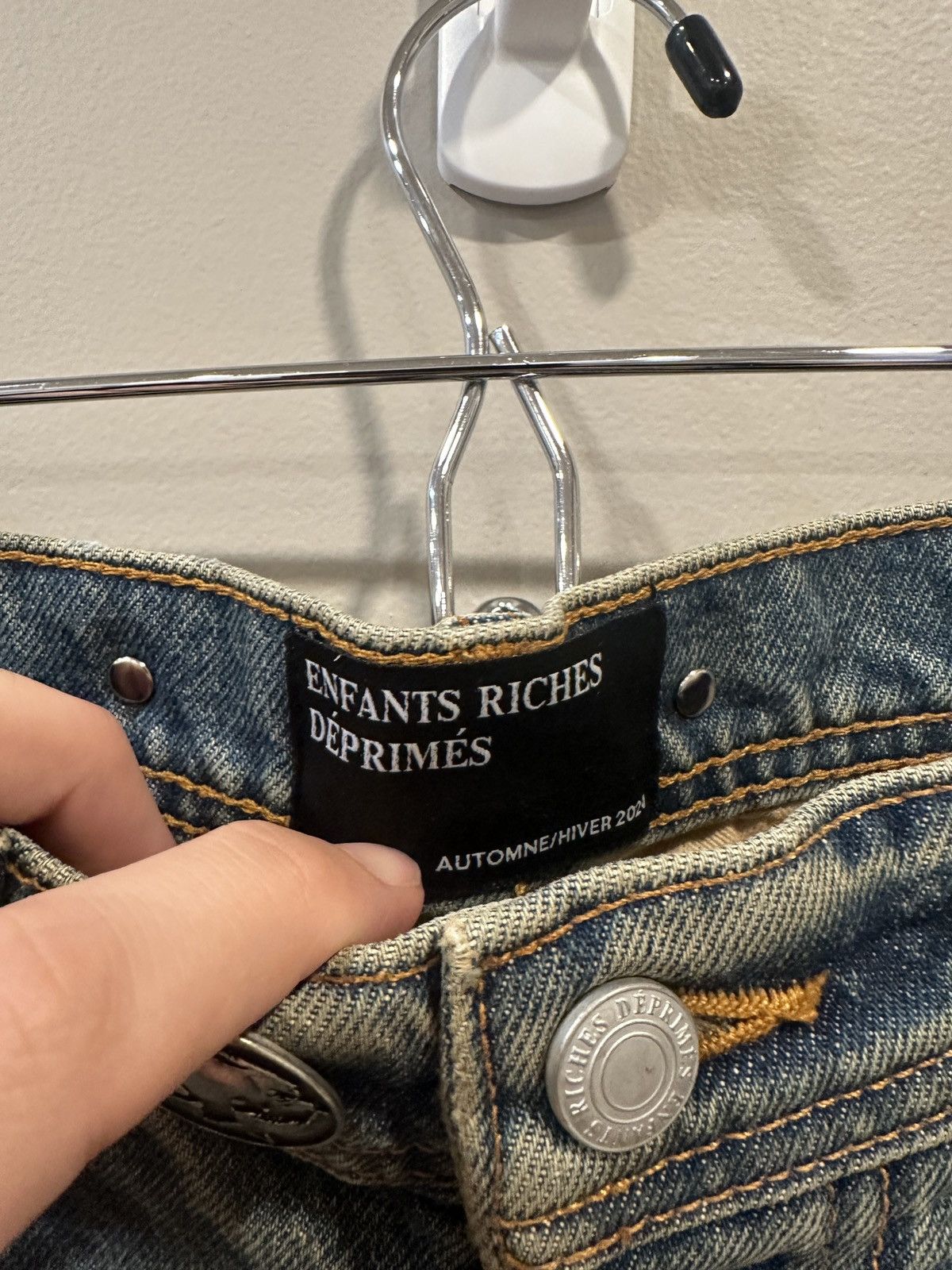 Enfants Riches Deprimes ENFANTS ERD Mud Wash Denim Size US 31 - 3 Thumbnail