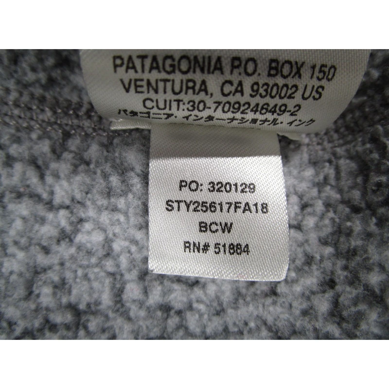 Patagonia Patagonia Pullover 1/4 Zip Womens Medium Gray Heather Fleece Knit Sweater Size M / US 6-8 / IT 42-44 - 5 Thumbnail