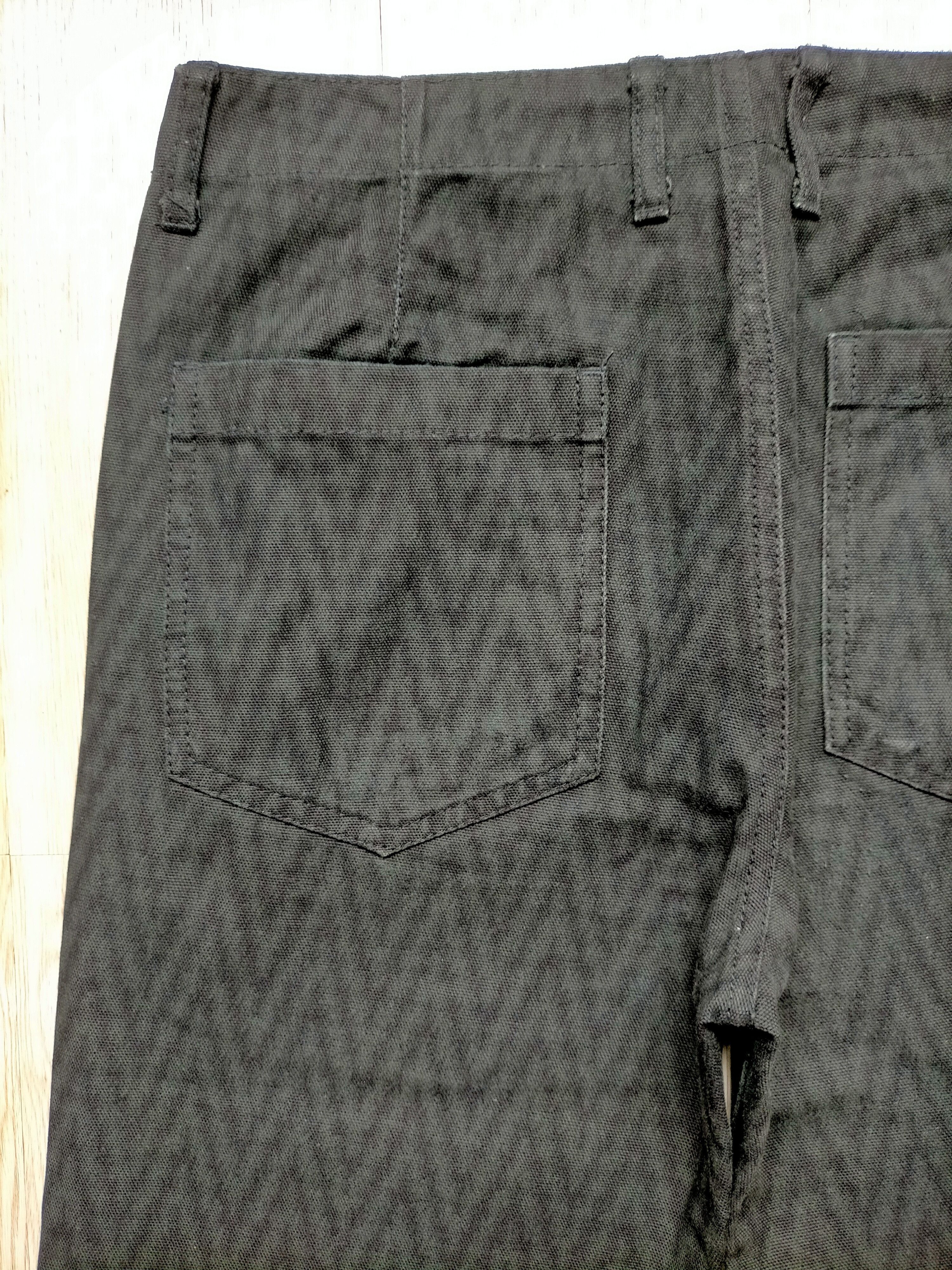 PPFM PPFM Made in Japan Black Trouser Pants Size US 32 / EU 48 - 8 Thumbnail