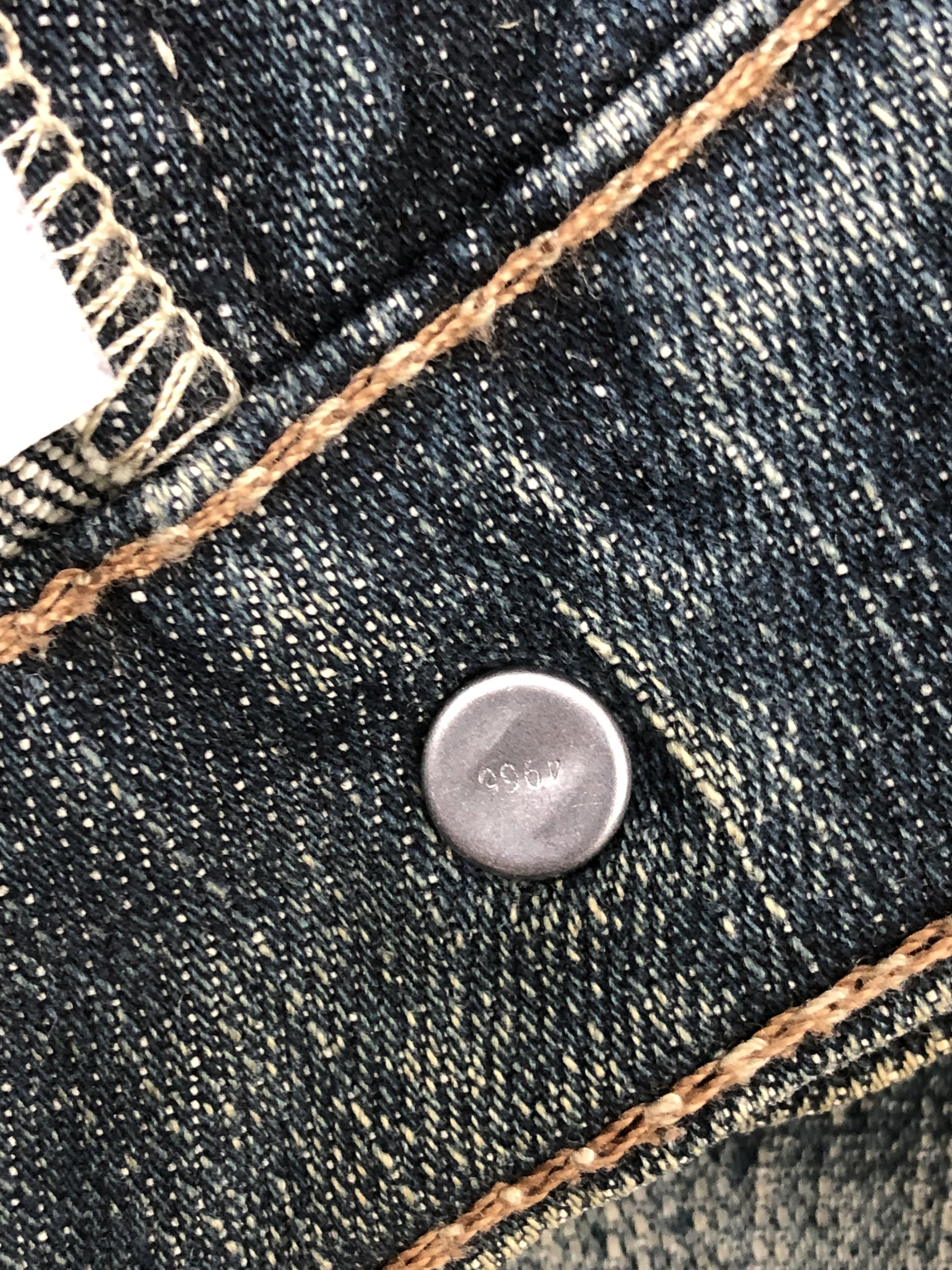 Levi's Vintage Levis 505 Rusty Blue Denim Jeans DPP0141 Size US 32 / EU 48 - 12 Thumbnail
