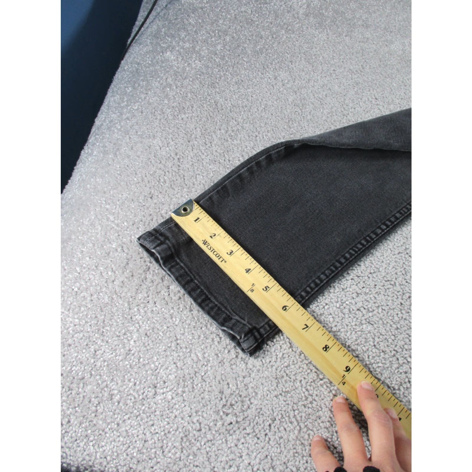 Levi's VINTAGE Levi's 502 Jeans Mens Slim Taper 33 Gray Denim Regular 33x29 Mens Size US 33 - 7 Thumbnail