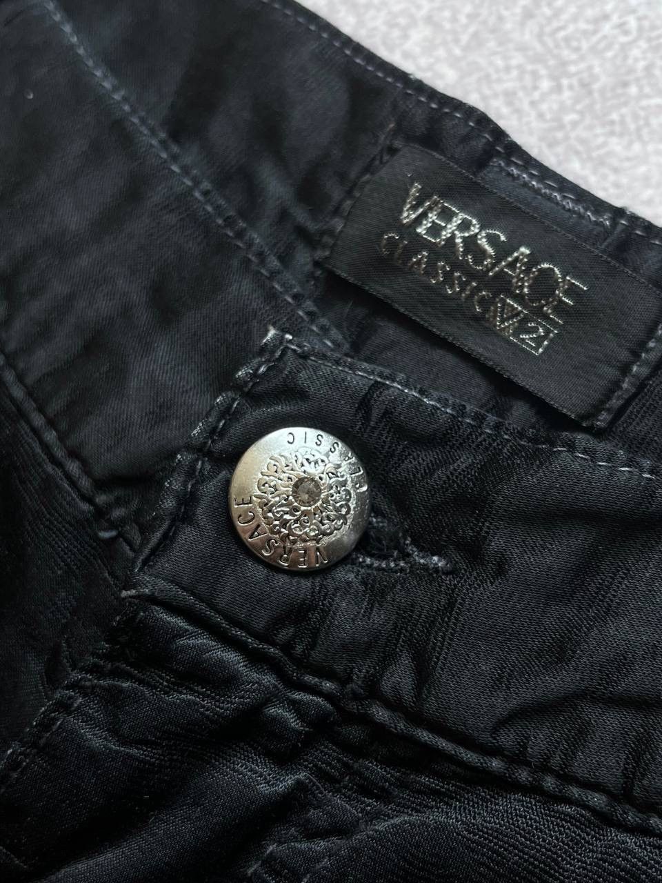 Versace Vintage Versace Silk Baggy Pants Y2K 34 + Dolce Embroidery Size US 34 / EU 50 - 11 Thumbnail