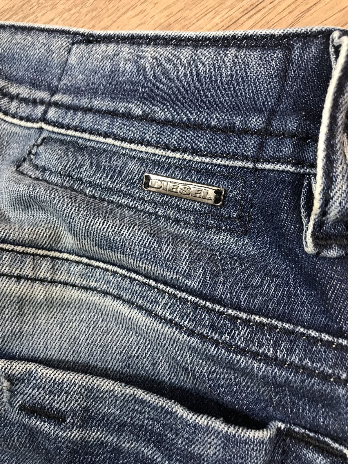 Diesel Vintage Diesel Thommer Distressed denim pants jeans size 32 Size US 32 / EU 48 - 13 Thumbnail