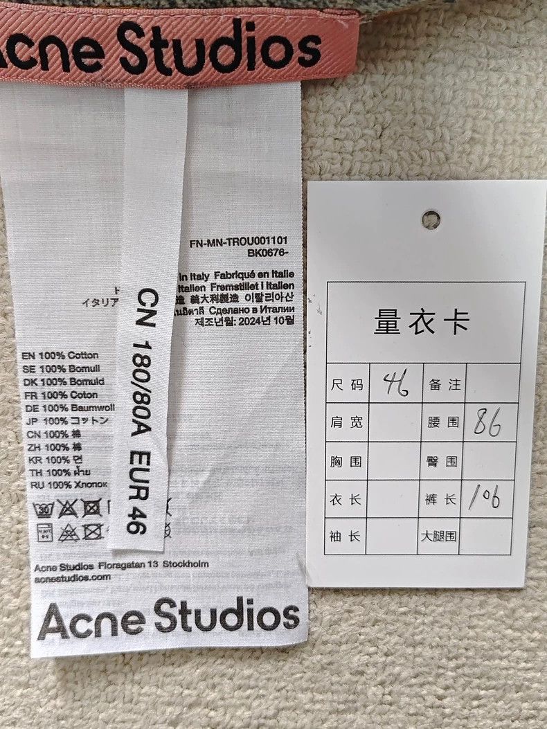 Acne Studios acne studios Make old washed candy chain jeans 2503-Nextarr Size US 30 / EU 46 - 5 Thumbnail