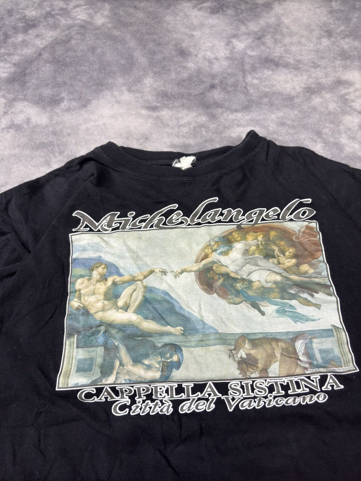 Vintage Michelangelo la cappella sistina roma vintage shirt Size US L / EU 52-54 / 3 - 2 Thumbnail