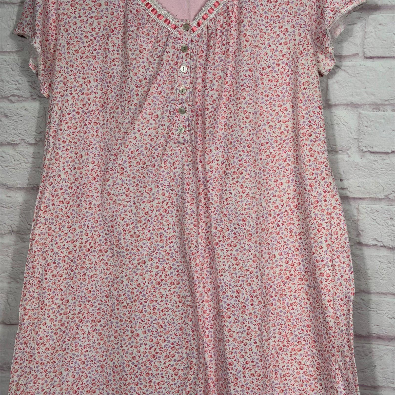 Other Celestial Dreams Large Floral Print Nightgown Size ONE SIZE - 2 Thumbnail